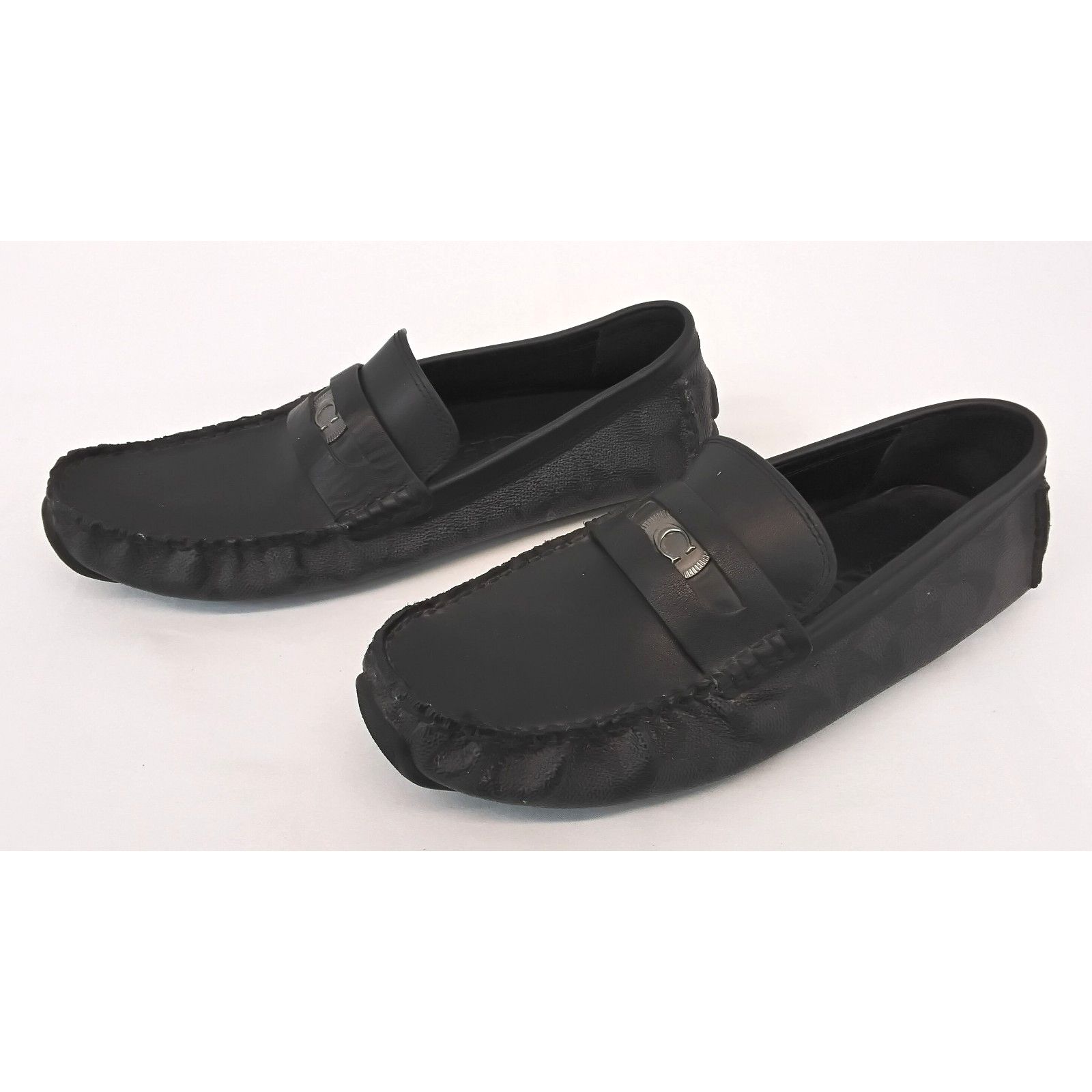 Coach Coach Leather Men's Loafers Black Size 8D Size US 8 / EU 41 - 5 Thumbnail