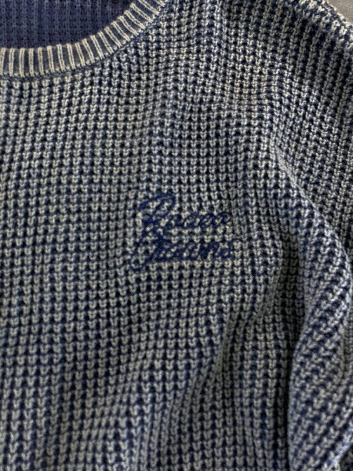 Japanese Brand Rodeo Crowns Waffle Knit Sweater Size US XS / EU 42 / 0 - 6 Thumbnail