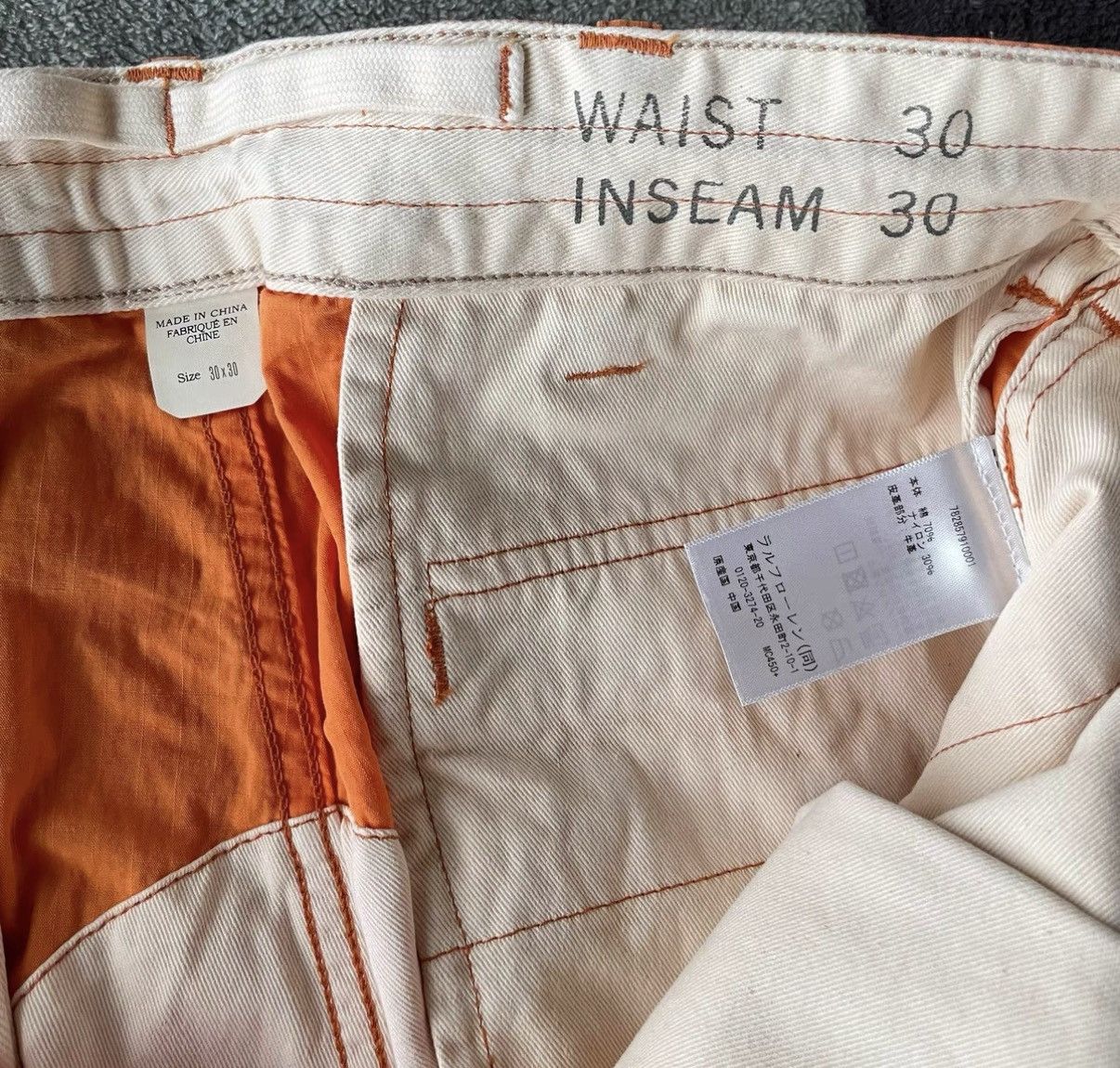 RRL Ralph Lauren Ralph Lauren Double RL RRL Multi-Pocket Military Pants K22 Size US 30 / EU 46 - 5 Thumbnail