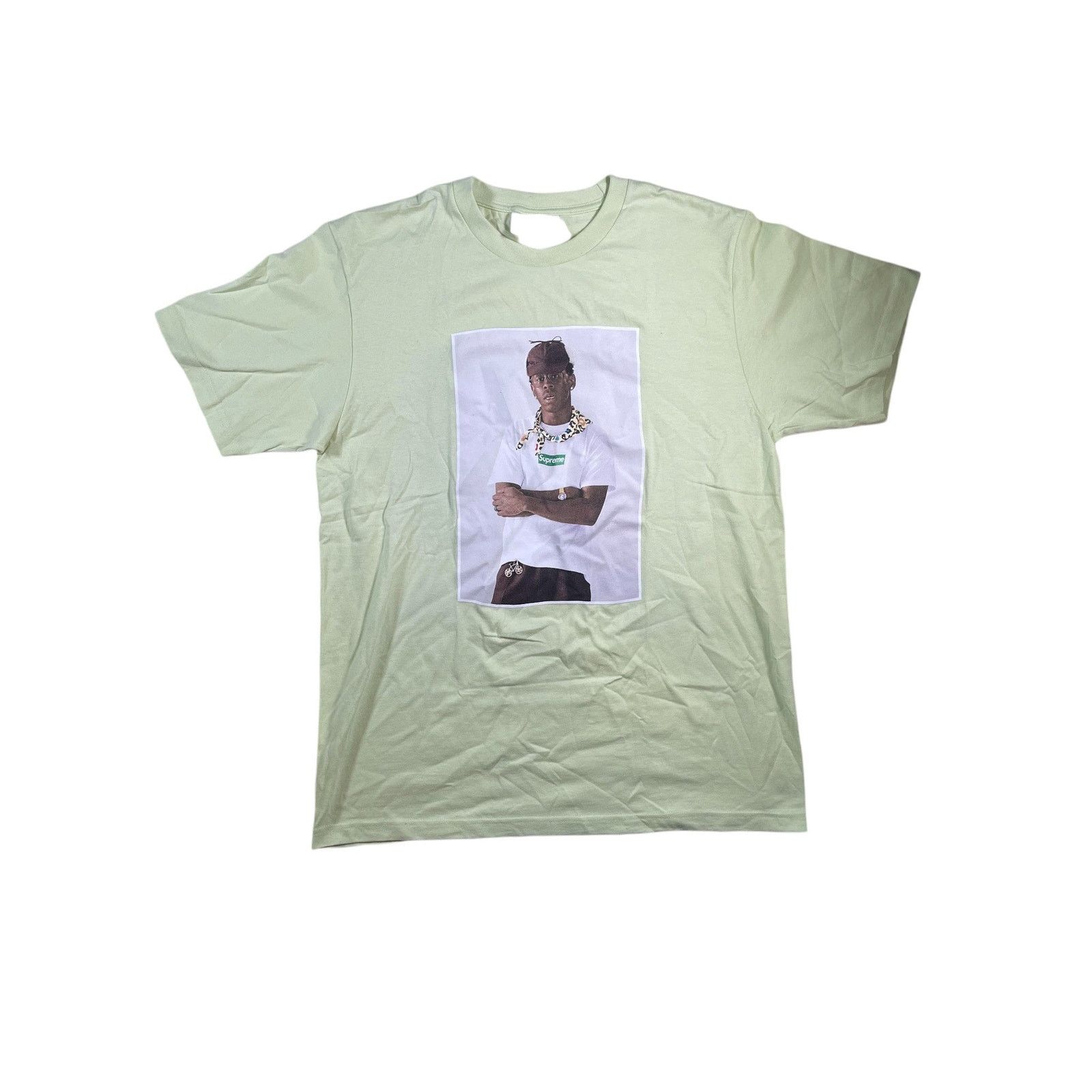 Supreme Supreme 'Tyler The Creator' Pale Mint Tee Size US L / EU 52-54 / 3 - 1 Thumbnail