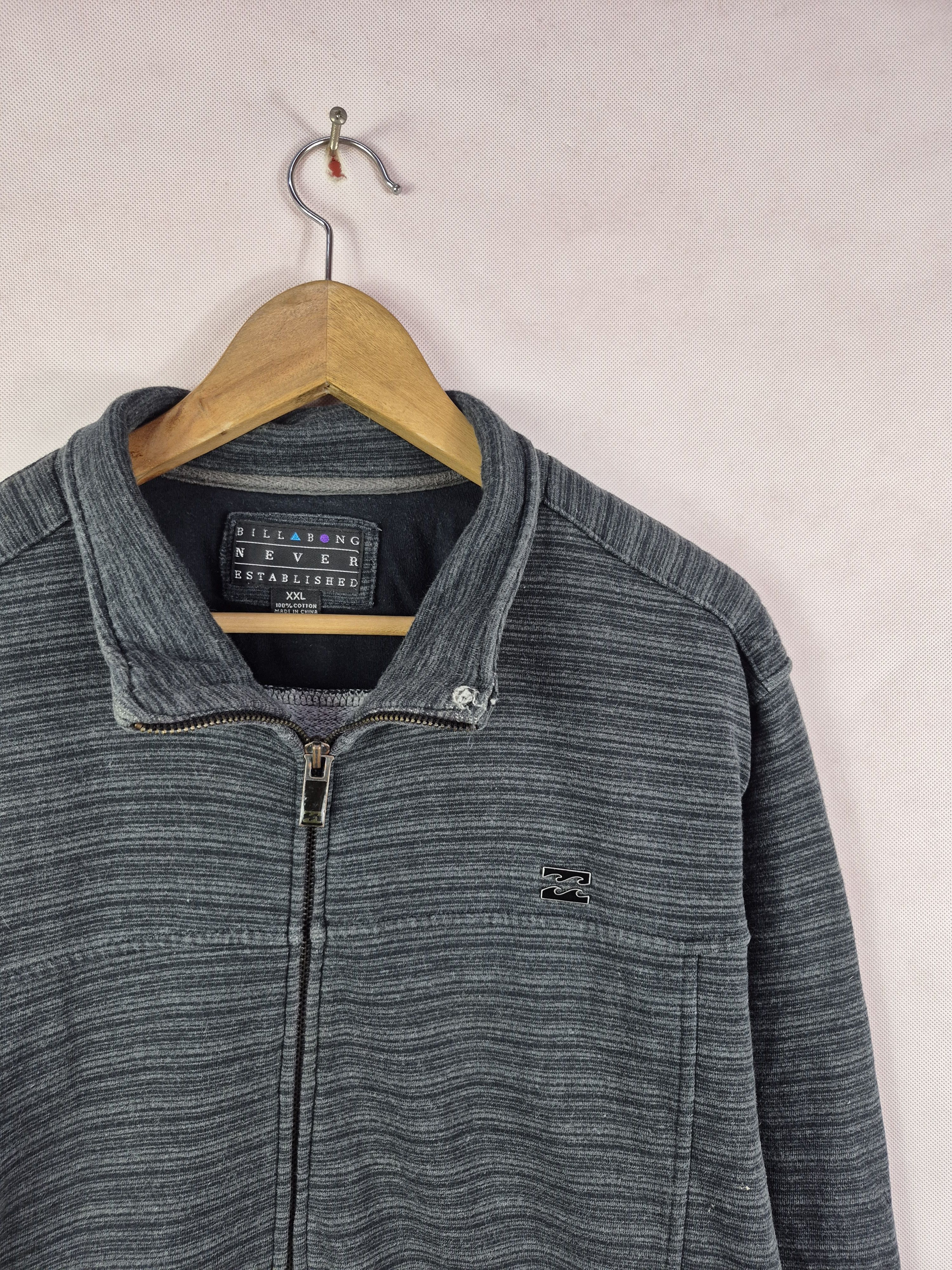 Billabong 🔥 Billabong Surf Hoodie Zipper Sweater Size US XXL / EU 58 / 5 - 2 Thumbnail