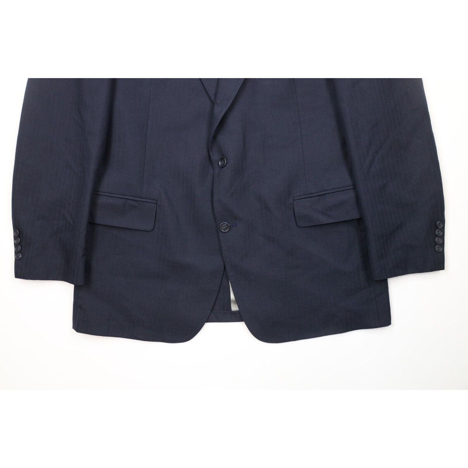 Vintage Vintage 70s Streetwear Wool Herringbone 2 Piece Suit Size 44L - 5 Thumbnail