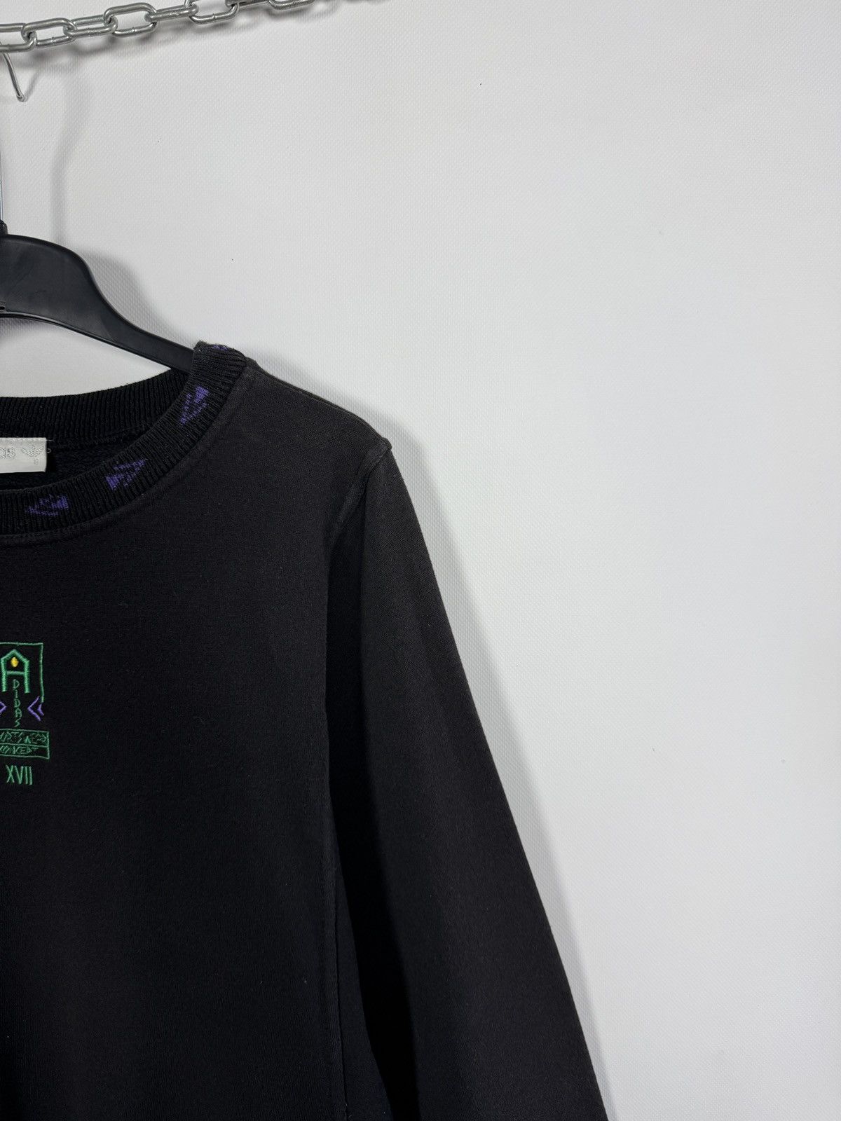 Adidas Adidas Vintage 90s Sportswear Crewneck Sweatshirt Retro XL Size US XL / EU 56 / 4 - 2 Thumbnail