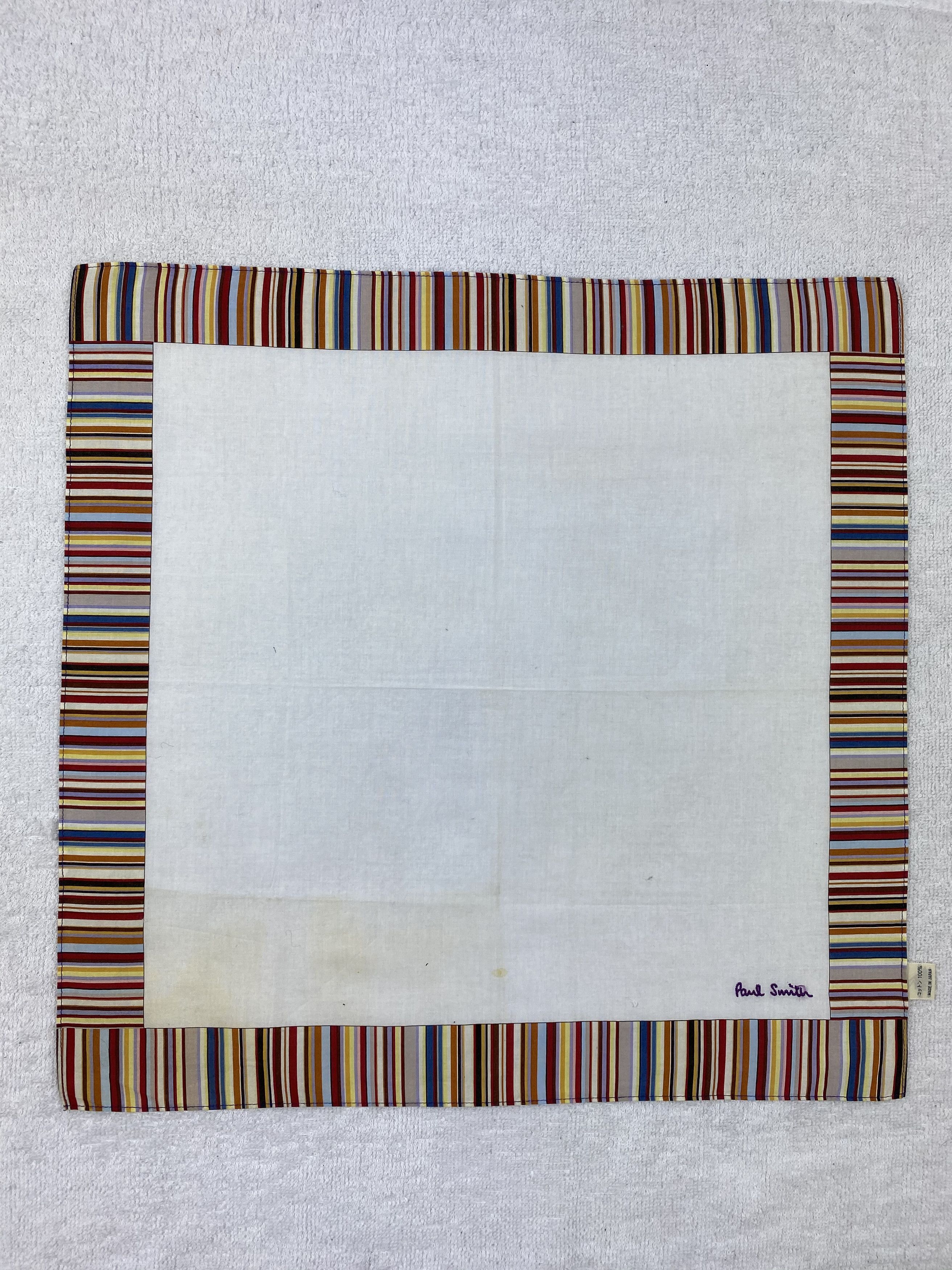 Paul Smith × Vintage Paul Smith Handkerchief / Bandana / Neckerchief Size ONE SIZE - 3 Thumbnail