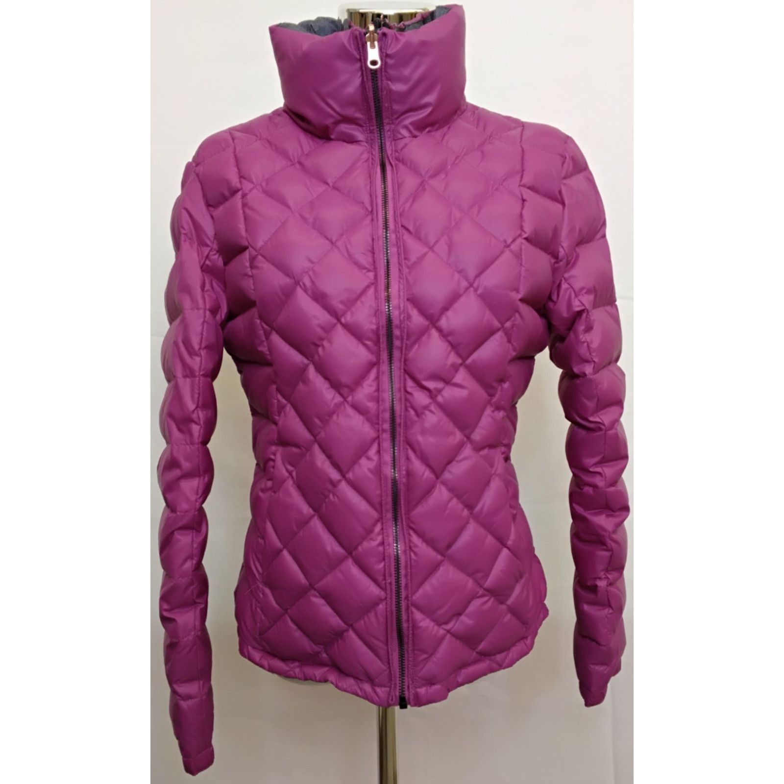 Rossignol Rossignol Down Jacket Women's L Reversible Magenta/Denim Size L / US 10 / IT 46 - 2 Thumbnail