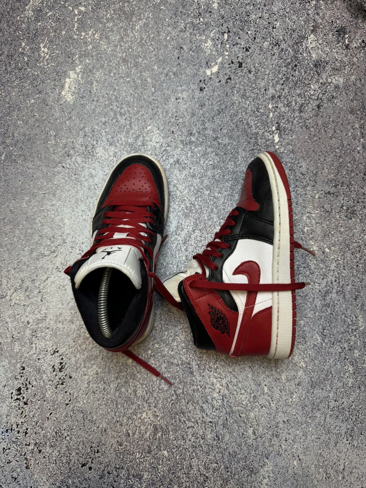 Nike 💥STREETWEAR NIKE AIR JORDAN 1 MID ALTERNATE BRED WMNS Size US 6 / IT 36 - 5 Thumbnail