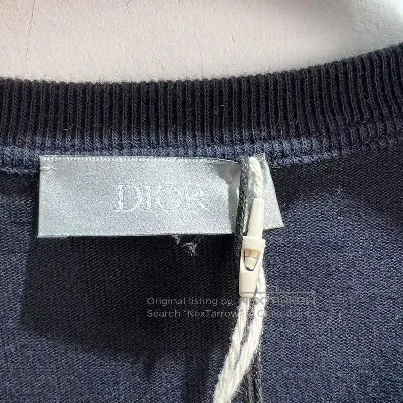 Dior Dior Black Cotton Short Sleeve T-Shirt . Size US M / EU 48-50 / 2 - 2 Thumbnail