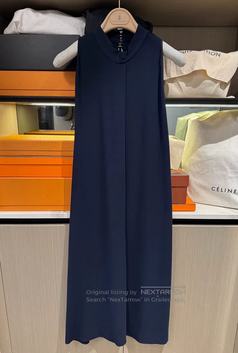 The Row The Row Sleeveless dress with stand-up collar Size M / US 6-8 / IT 42-44 - 1 Thumbnail