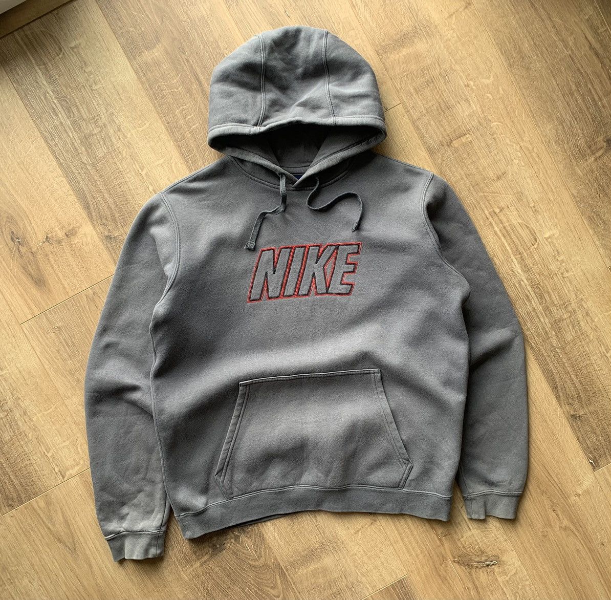 Nike Vintage Nike Big Logo Hoodie Size US M / EU 48-50 / 2 - 2 Thumbnail
