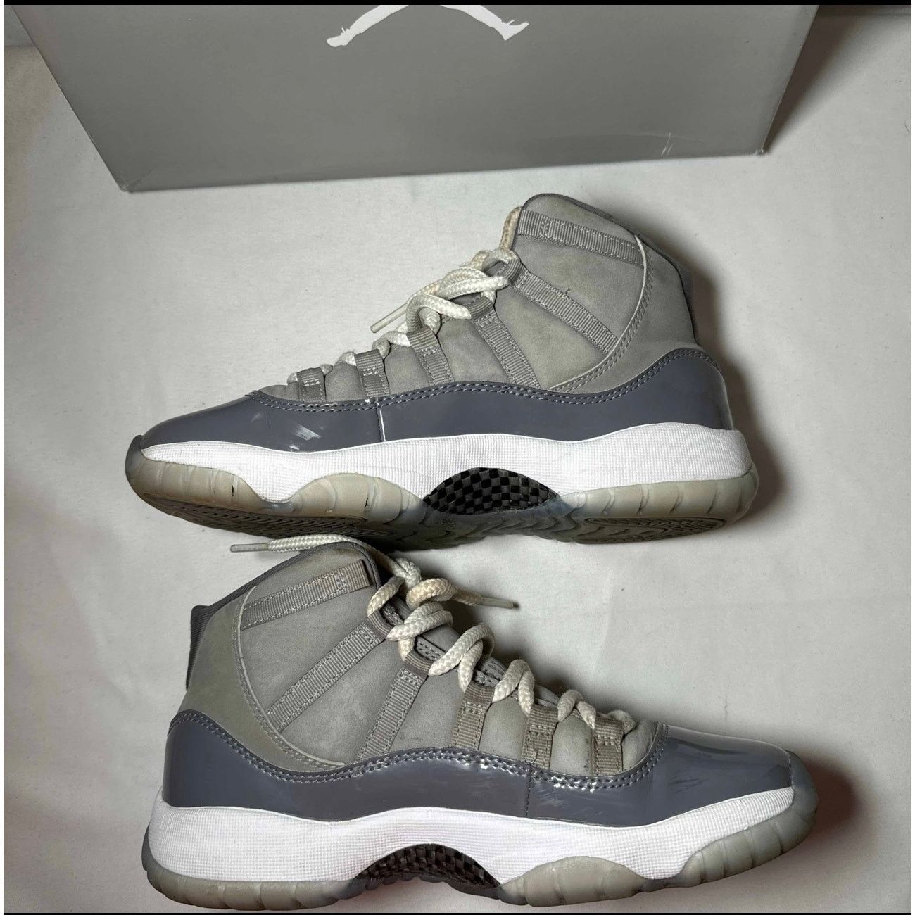 Jordan Brand × Nike Size 5.5 - Air Jordan 11 Retro GS Cool Grey 2021 Men's Shoes Size US 5.5 / EU 38 - 3 Thumbnail