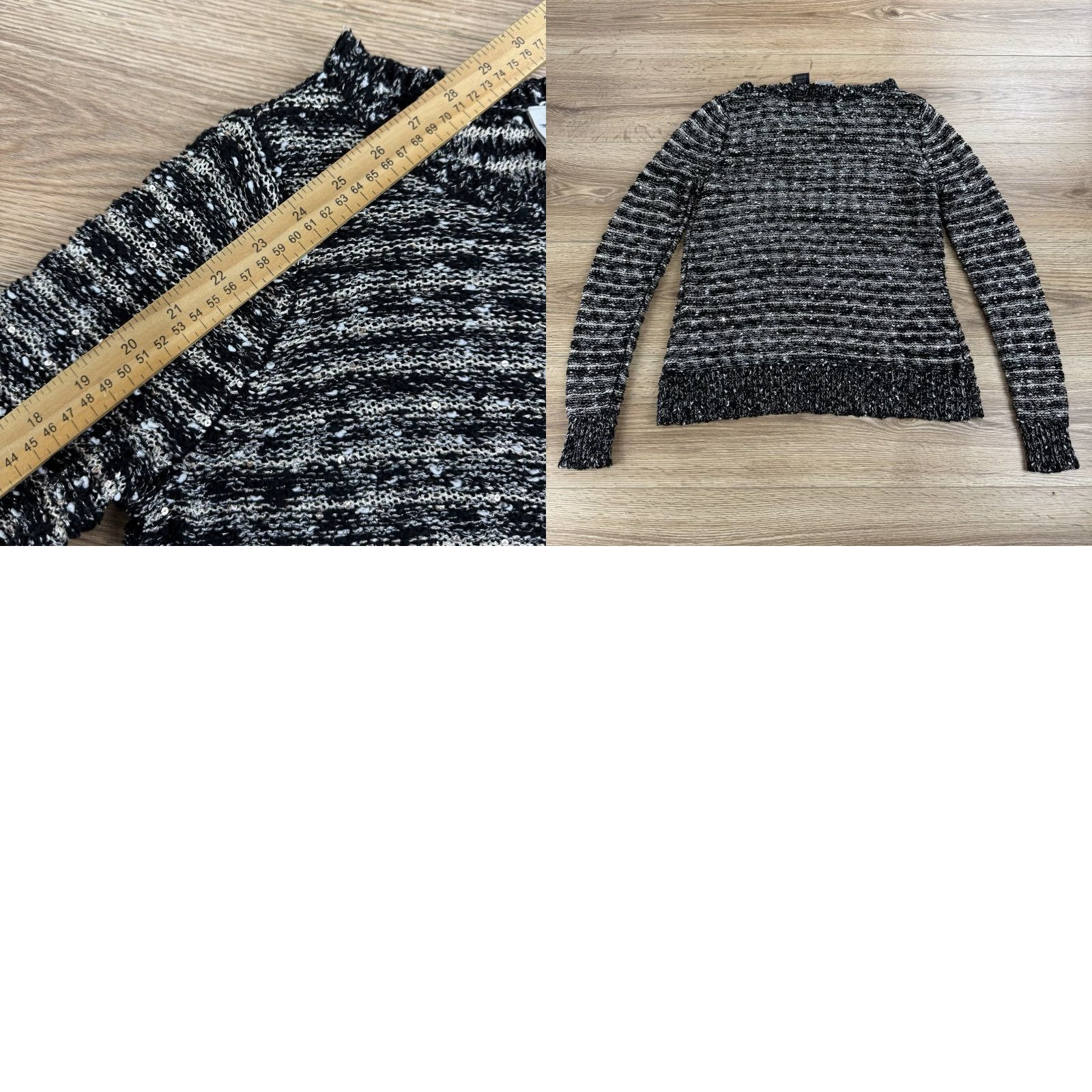 Harley Davidson HARLEY-DAVIDSON Women's Pullover Sweater Luxe Sequins L Multicolor 96312-15VW Size L / US 10 / IT 46 - 8 Thumbnail