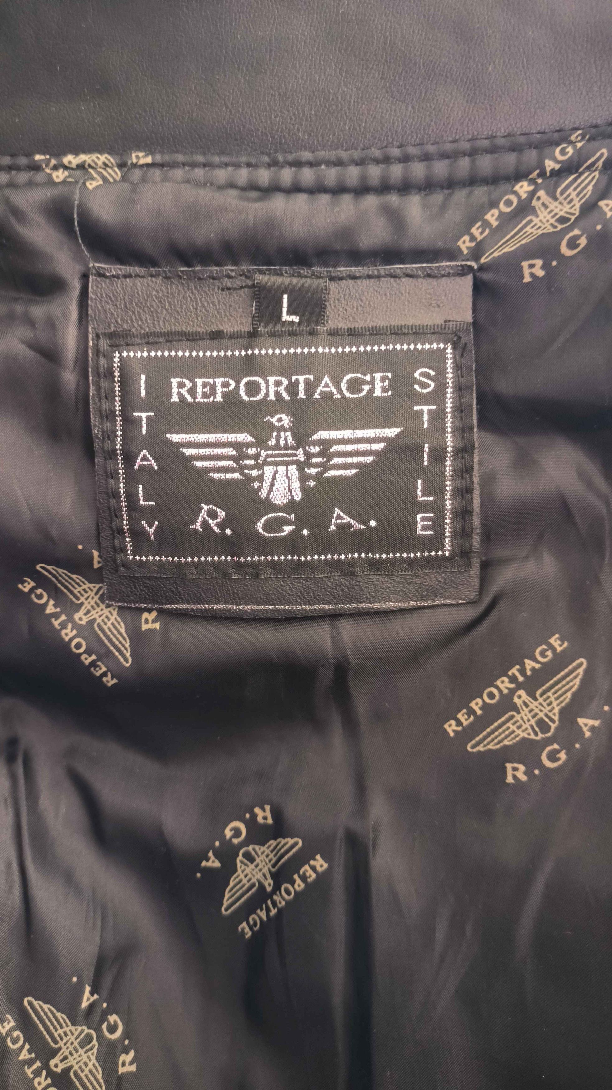Other Reportage RGA Leather Cout Italy Style Size US L / EU 52-54 / 3 - 4 Thumbnail
