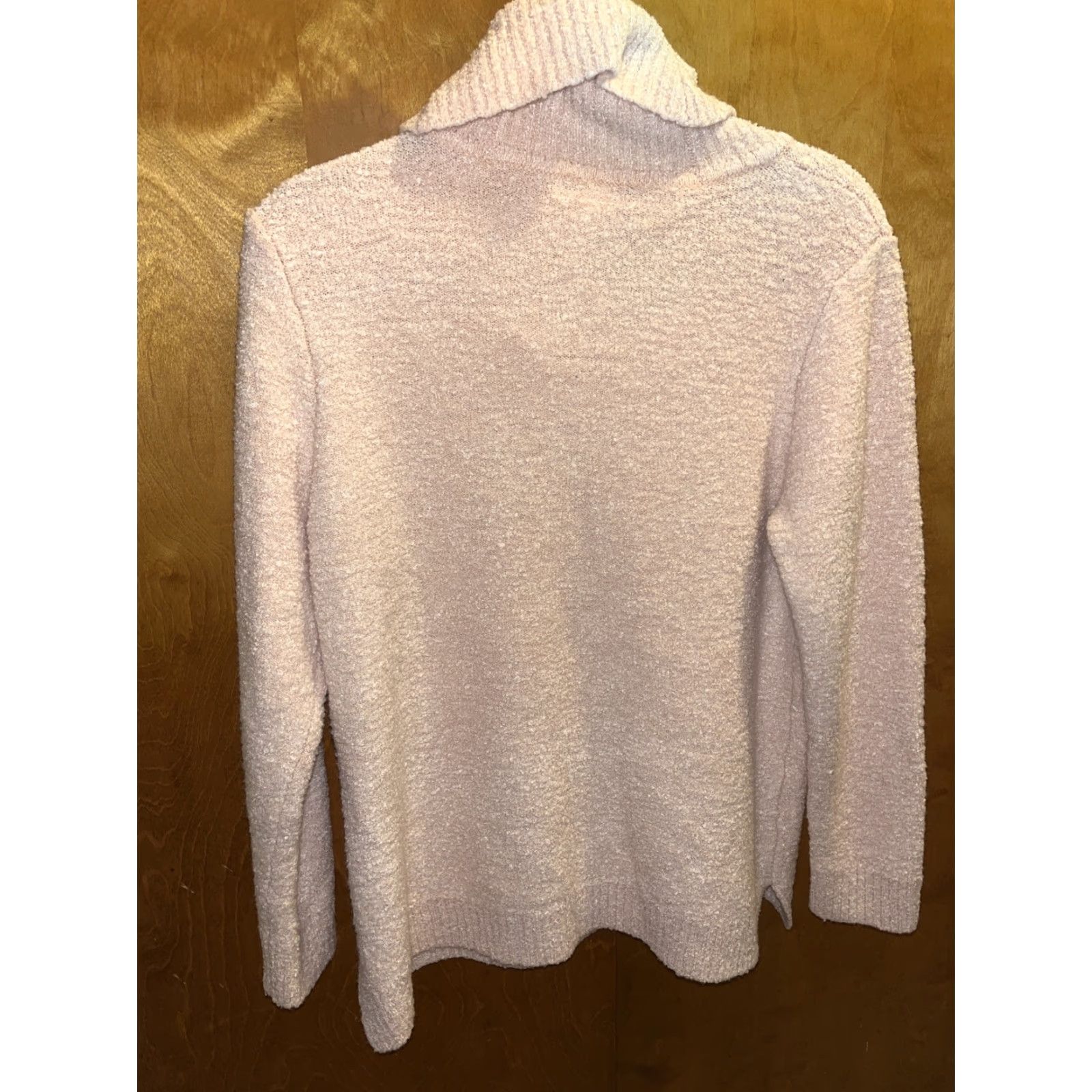 Calvin Klein Calvin Klein Women’s Sweater Shirt Pink Cowl Neck Dramatic All Seasons Long Sleeve Regular Size L Size L / US 10 / IT 46 - 5 Thumbnail