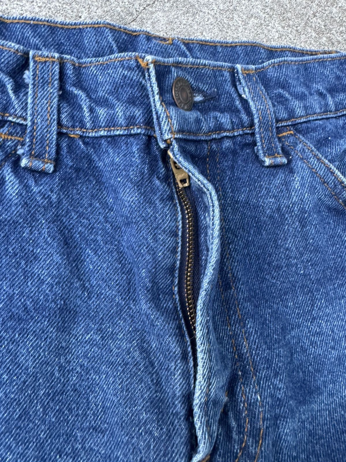 Levi's × Vintage Vtg 80’s Levi’s 684 Orange Tab Bellbottom Flare Jeans 29x29 Size US 29 - 4 Thumbnail