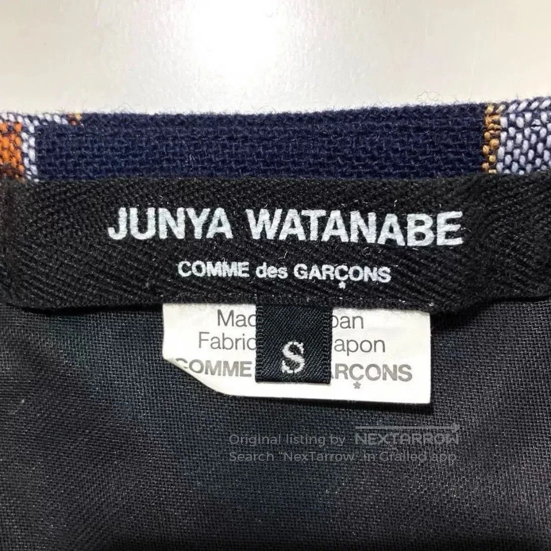 Junya Watanabe junya watanabe mixed wool blend plaid top. Size US S / EU 44-46 / 1 - 9 Thumbnail
