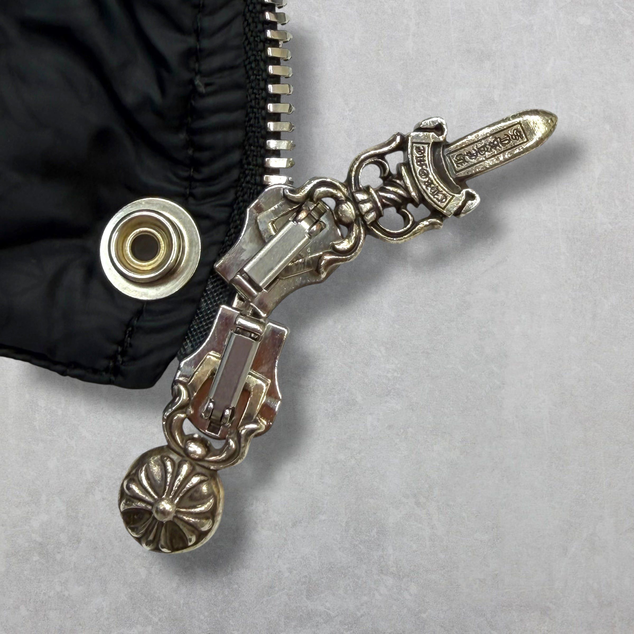 Chrome Hearts Chrome Hearts Black Monogram Puffer Down Jacket XL Size US XL / EU 56 / 4 - 7 Thumbnail