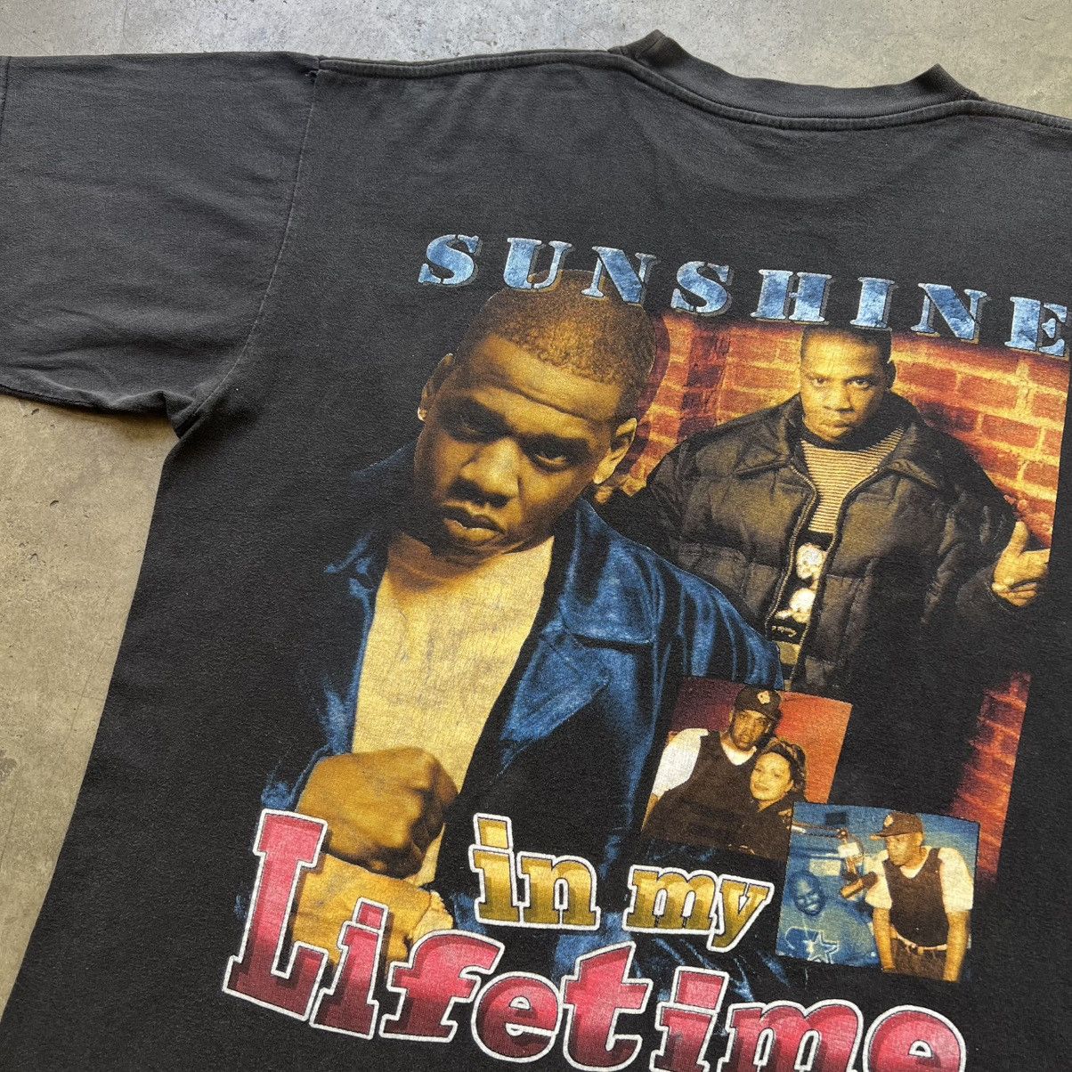 All Sport RARE ‘90s Jay-Z Sunshine In My Lifetime Rap Tee Shirt Size US XL / EU 56 / 4 - 9 Thumbnail