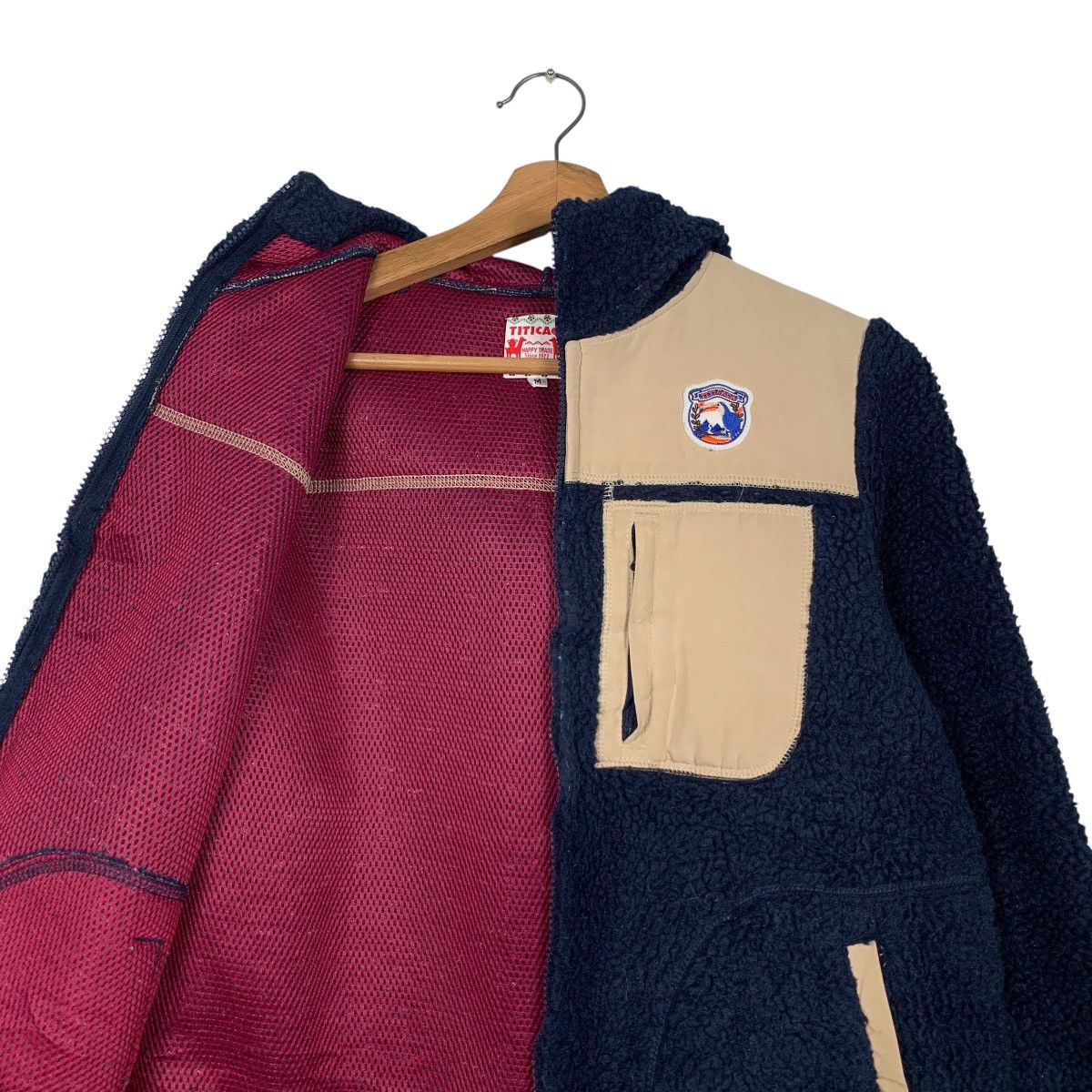 Japanese Brand TITICACA Deep Pile Zipper Hoodie Fleece Jacket #2386-C107 Size M / US 6-8 / IT 42-44 - 11 Thumbnail