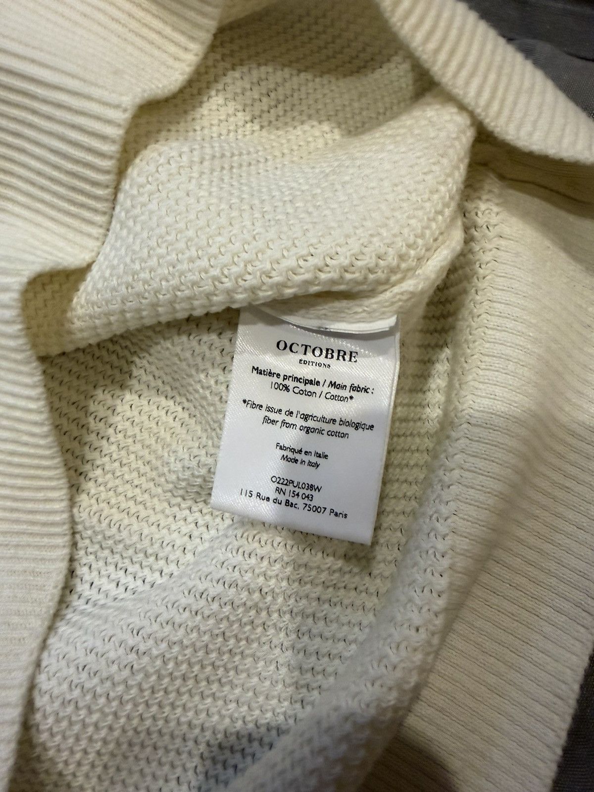 Other Octobre Editions Cream Sweater XL Size US XL / EU 56 / 4 - 5 Thumbnail