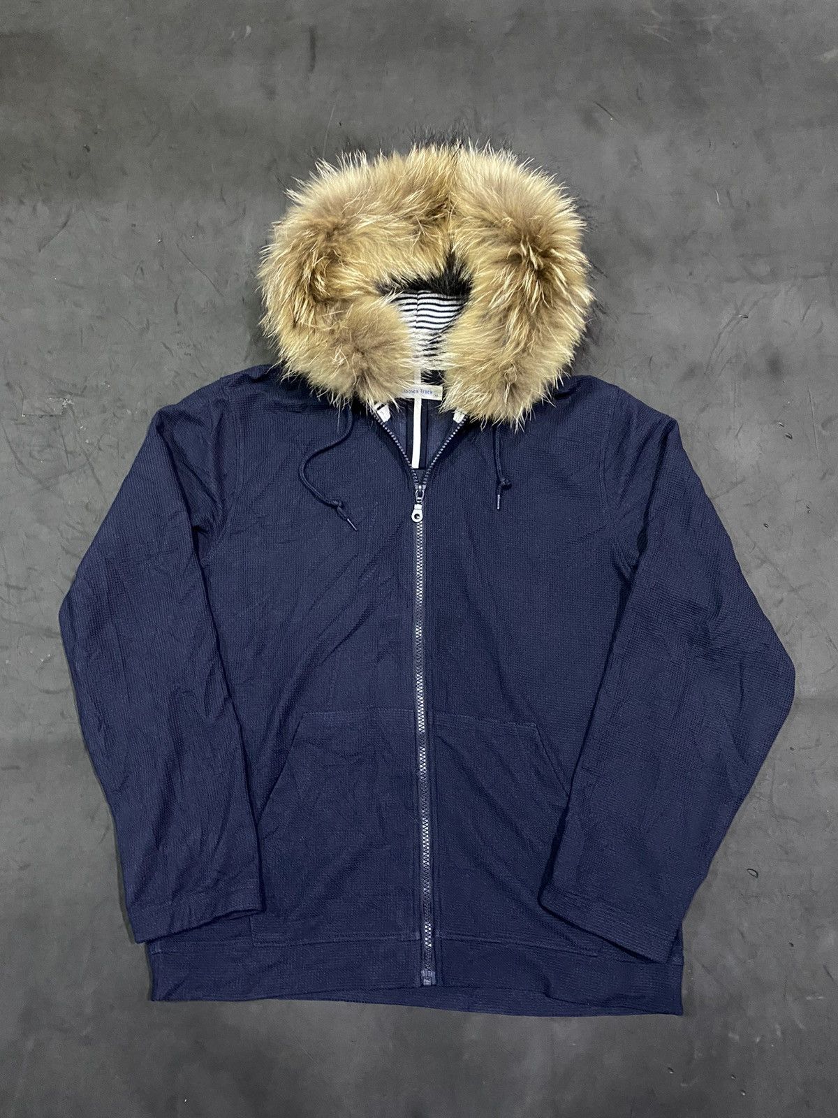 image of If Six Was Nine x Le Grande Bleu L G B Japanese Furhoodie Ifsixwasnine Styled Goa Kmrii in Dark Nav