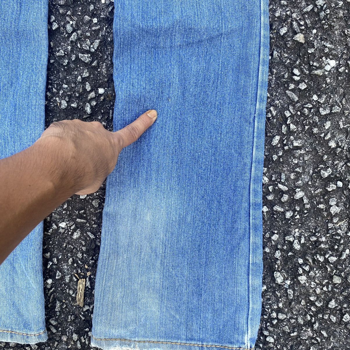 Jean × Mossimo × Vintage Vintage Mossimo Light Washed Flare Denim Jeans Size 34" / US 12 / IT 48 - 11 Thumbnail