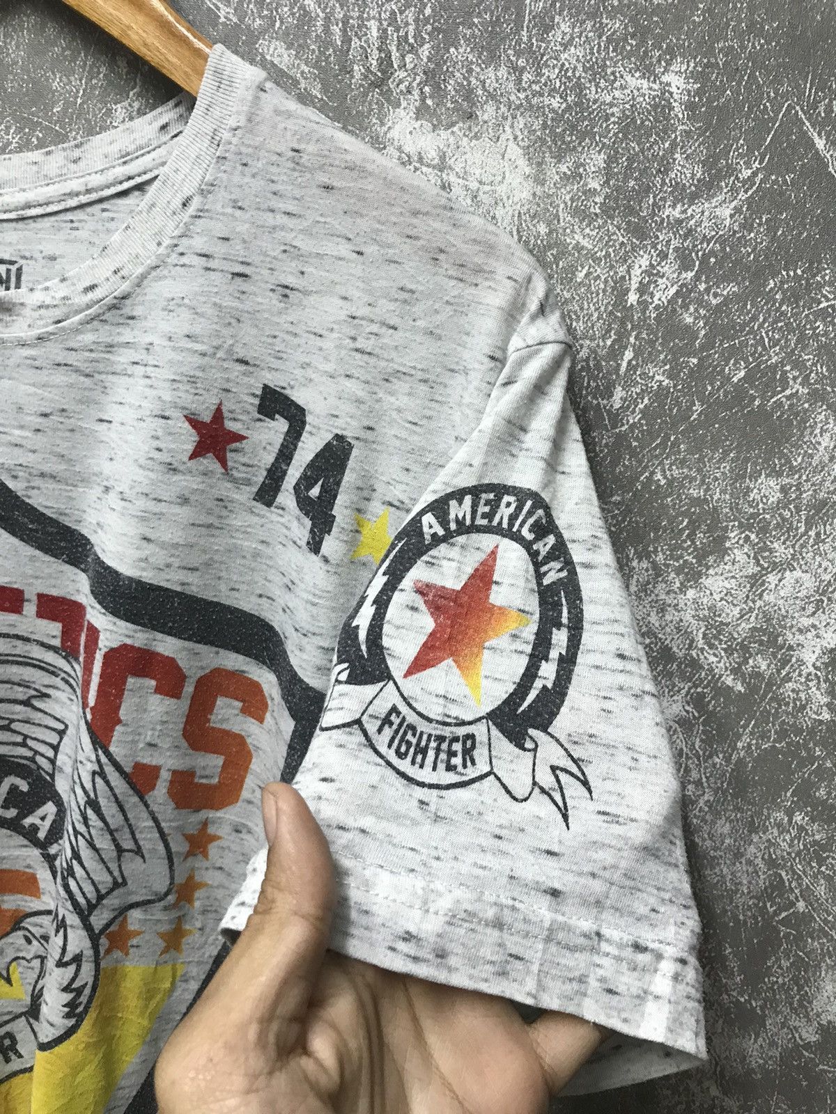 Affliction × Ed Hardy × Southpole American Fighter Affliction Eagle Y2K Graphic Tee Size US L / EU 52-54 / 3 - 7 Thumbnail