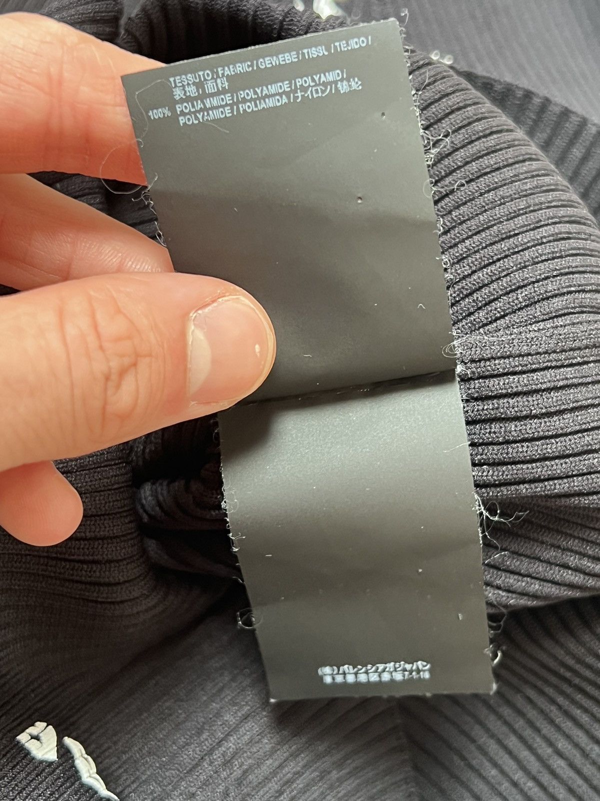 Balenciaga Balenciaga Monogram Ribbed Balaclava Turtleneck Hoodie Size US L / EU 52-54 / 3 - 11 Thumbnail