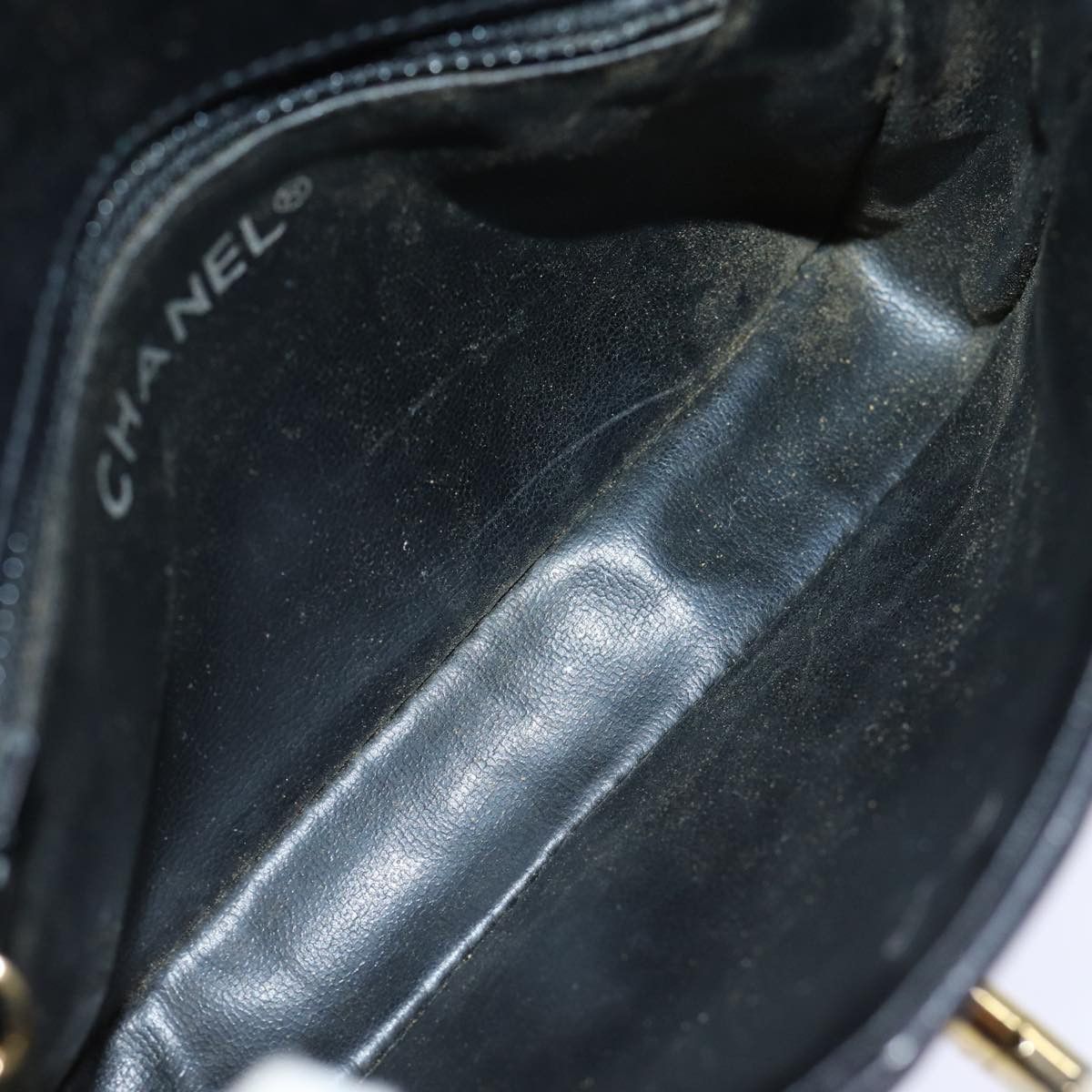 Chanel CHANEL Matelasse Turn Lock Waist Bag Leather Black CC Size ONE SIZE - 11 Thumbnail
