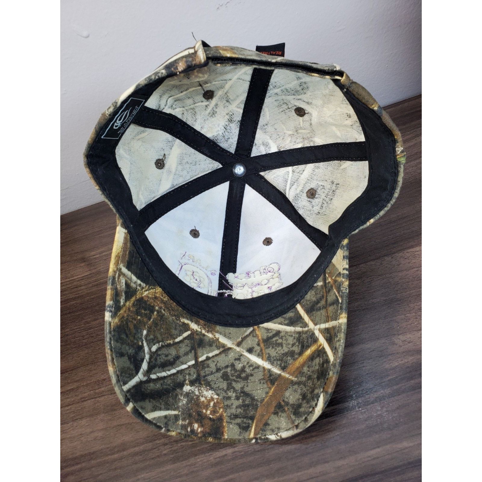 Realtree × Vintage Clinton Power Station Nuclear Power Hat Camo Cap ALARA Size ONE SIZE - 10 Thumbnail