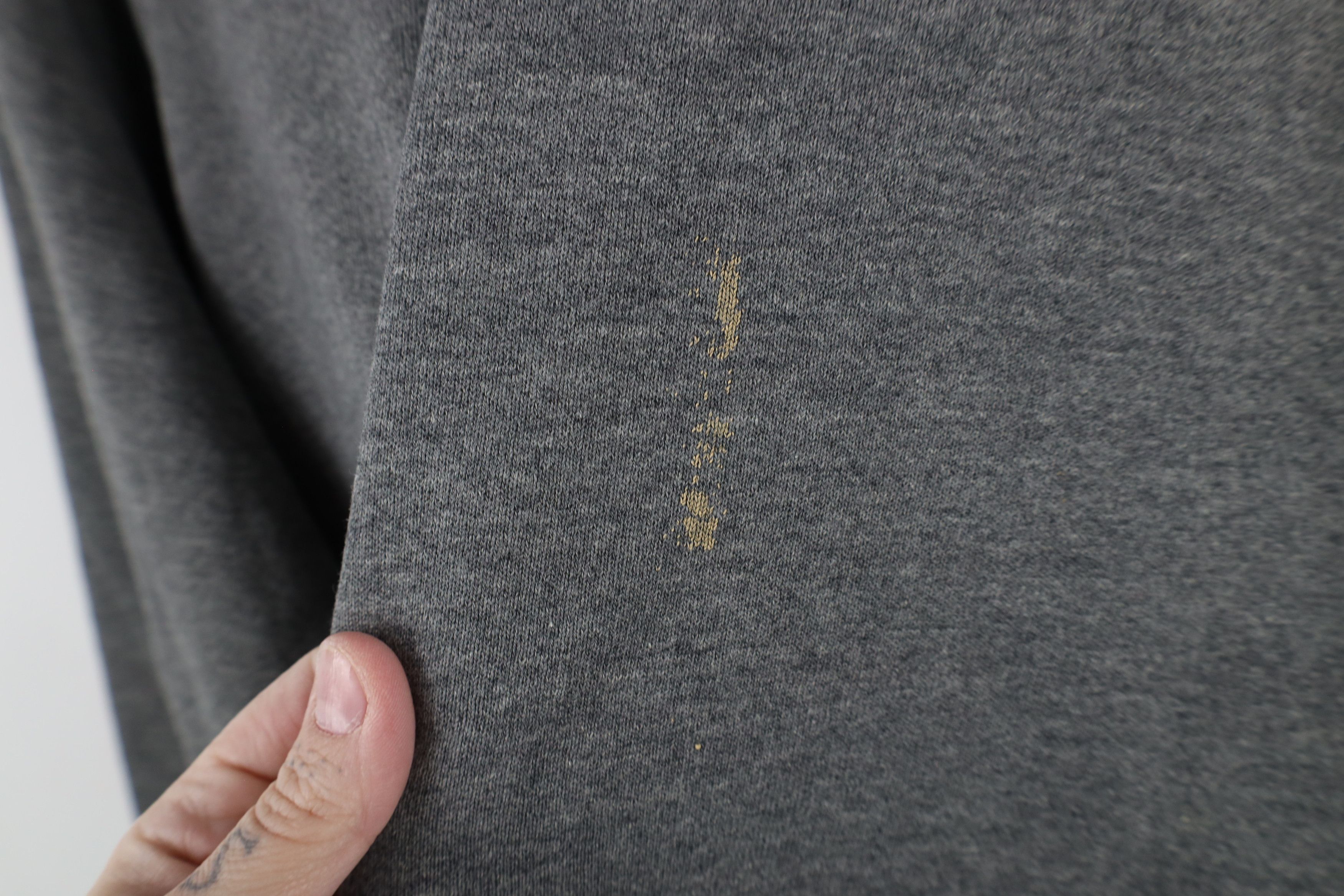 Vintage Vintage 90s Streetwear Blank Crewneck Sweatshirt Gray Size US L / EU 52-54 / 3 - 9 Thumbnail