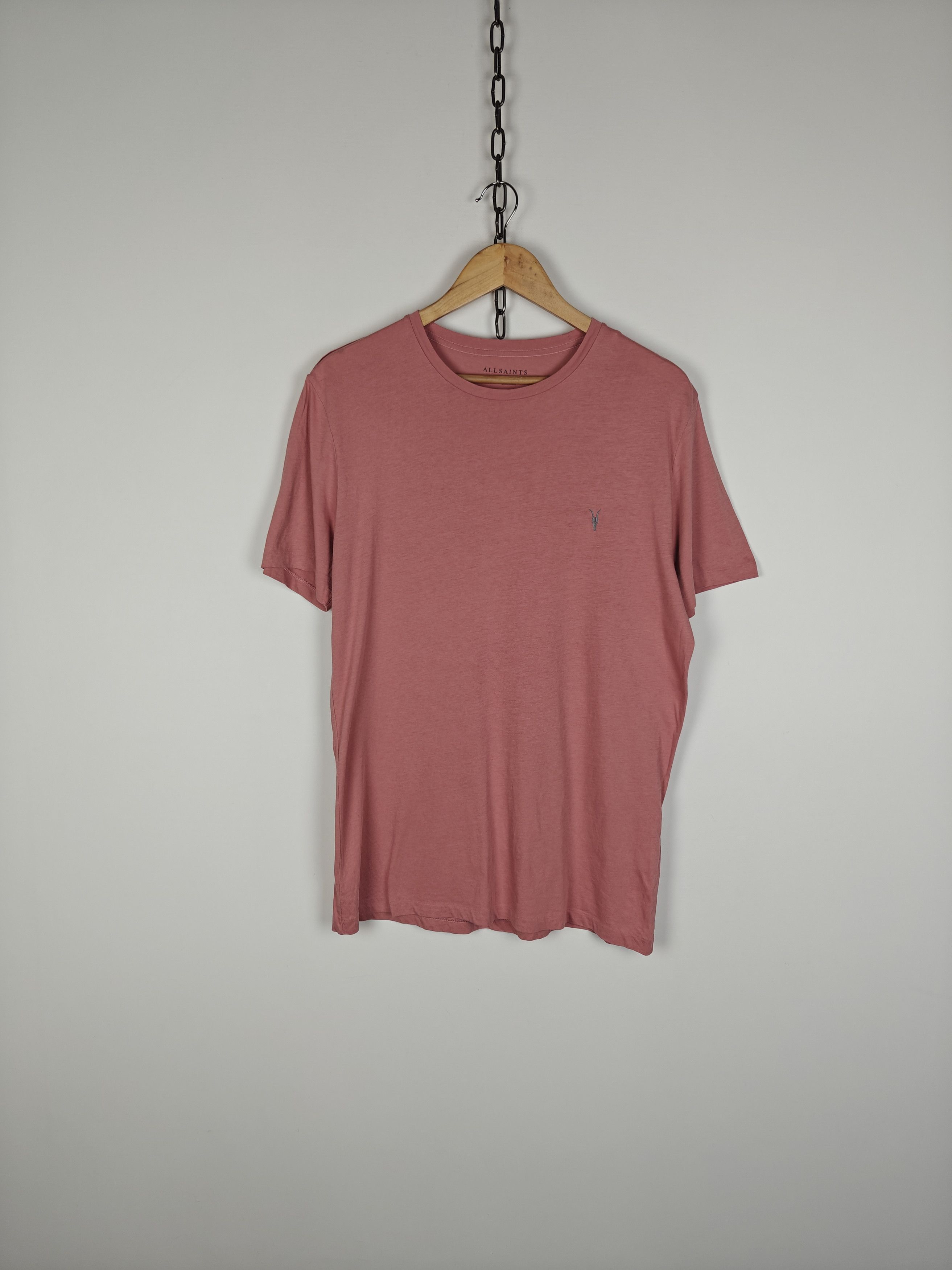 Allsaints Allsaints Tonic Crew T-Shirt Pink Peach Tee size L Size US L / EU 52-54 / 3 - 1 Thumbnail