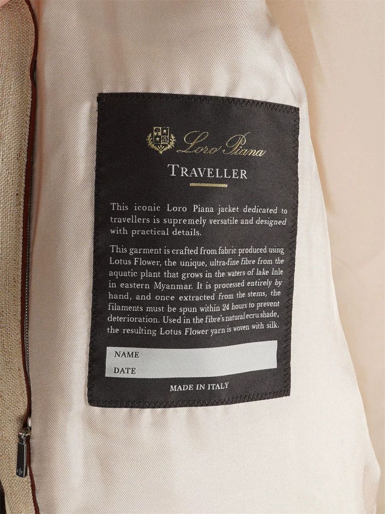 Loro Piana LORO PIANA Lotus Lotus Fiber Traveler Size US L / EU 52-54 / 3 - 6 Thumbnail