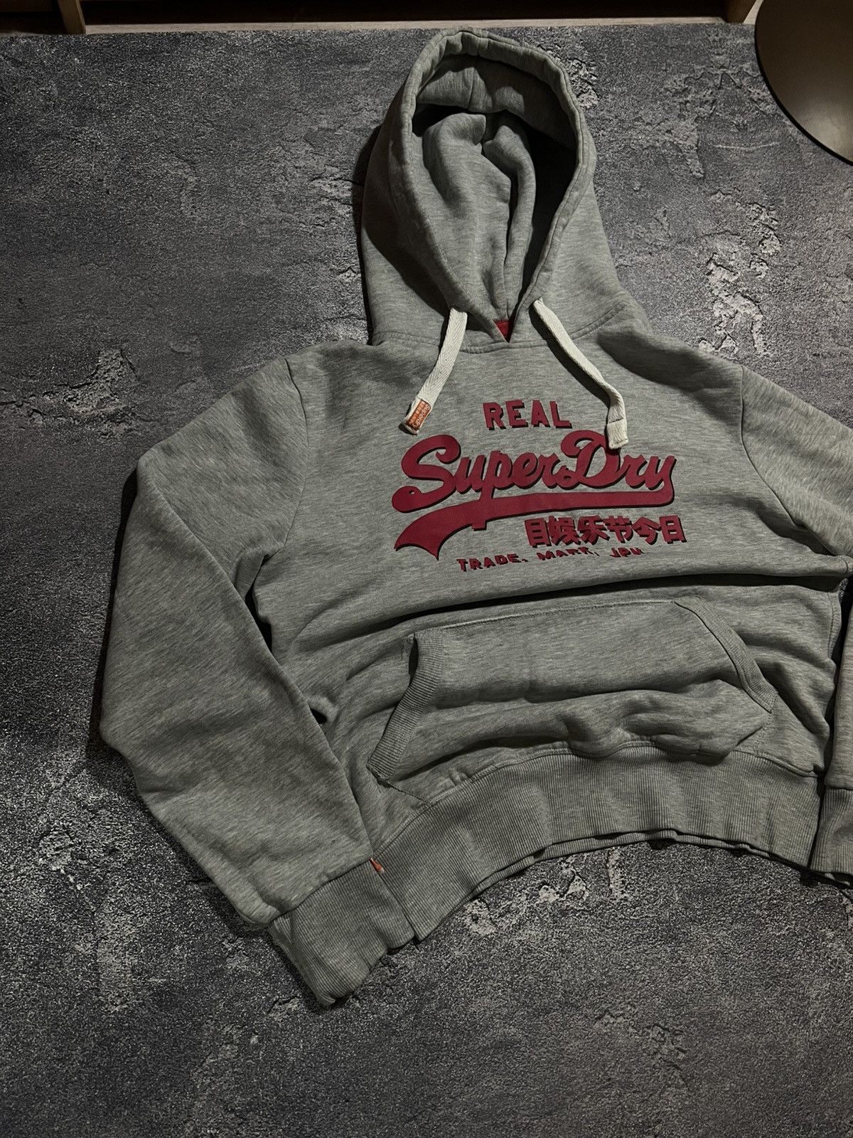 Vintage CRAZY Vintage SuperDry Hoodie - Archive Y2K Drip Y2K Grey L Size US L / EU 52-54 / 3 - 2 Thumbnail