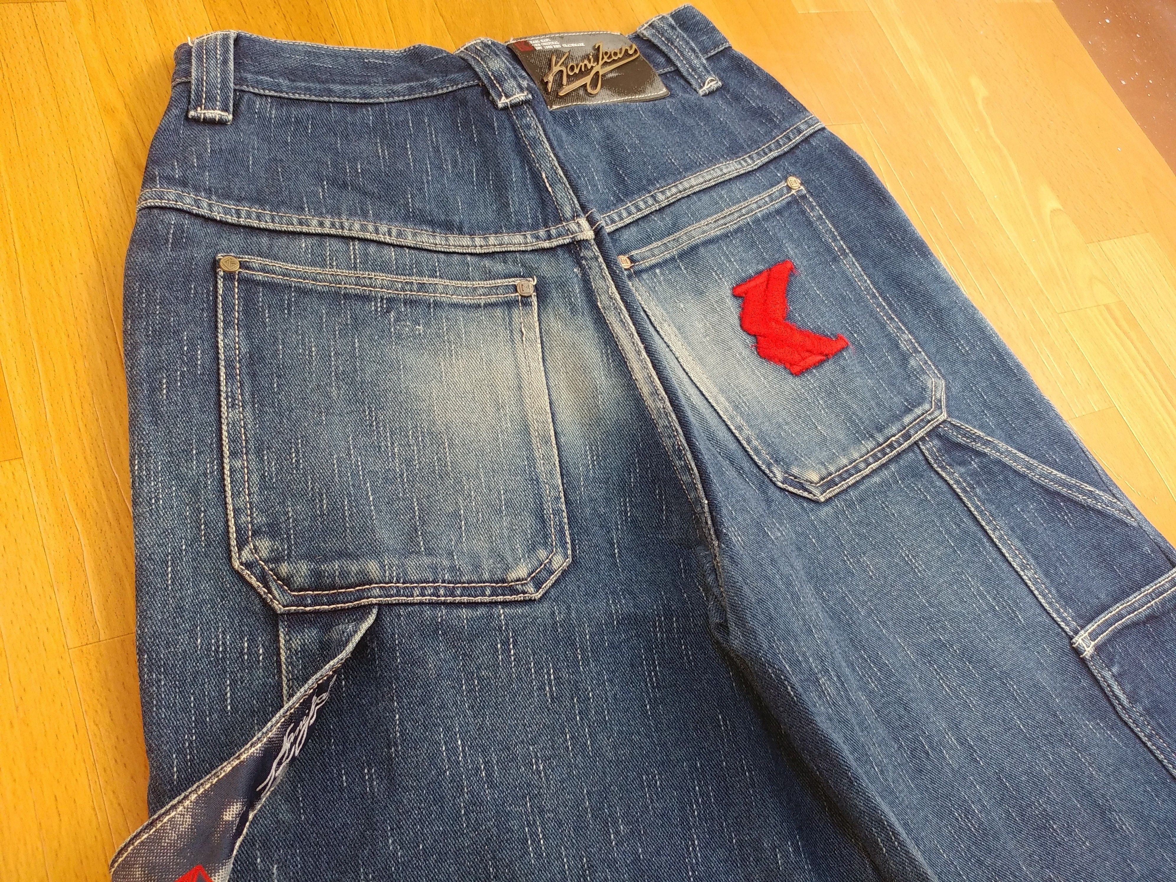 Karl Kani KARL KANI shorts, vintage hip hop baggy jeans, 90s size W 26 Size US 26 / EU 42 - 4 Thumbnail