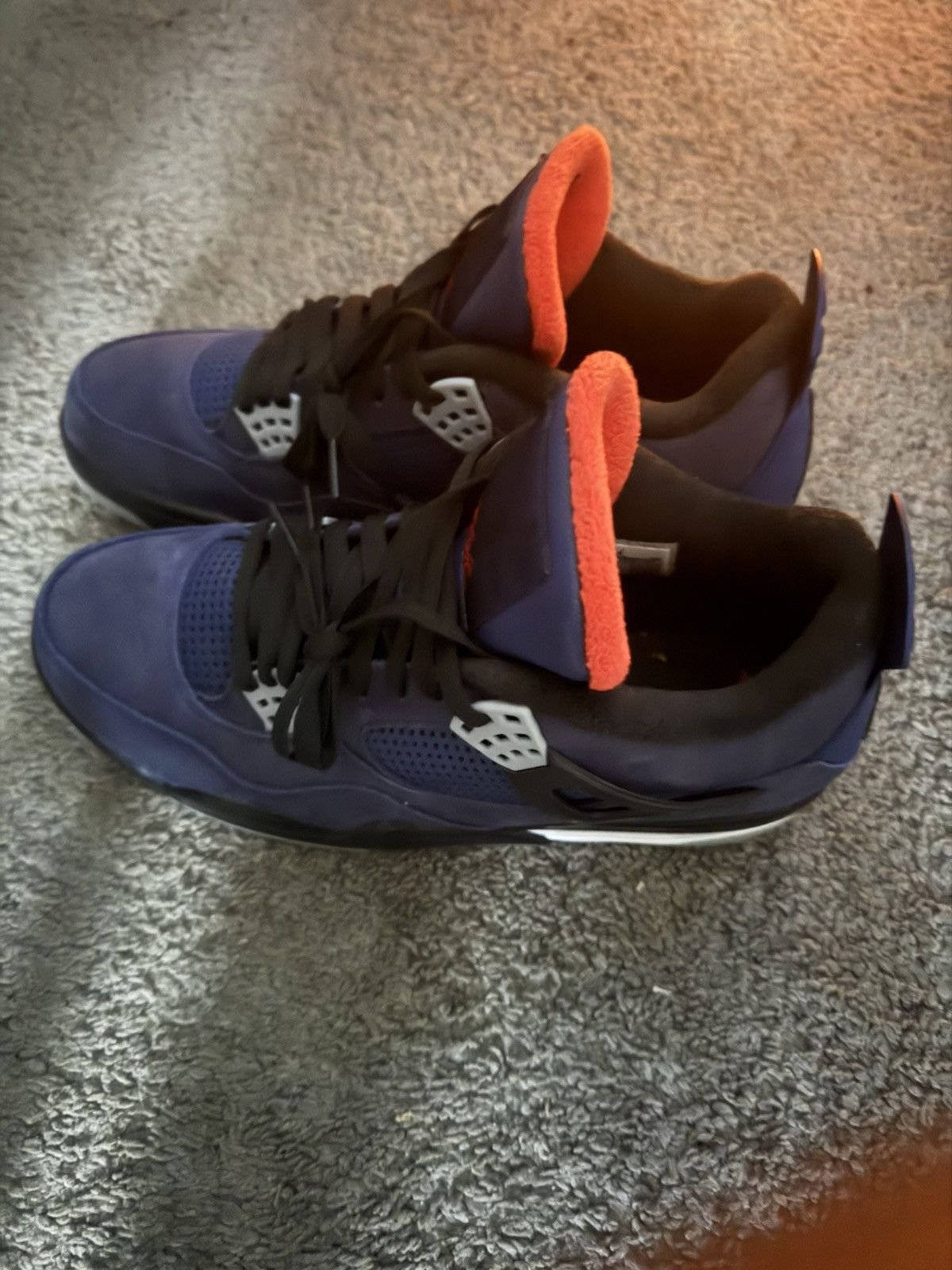 Jordan Brand × Nike Air Jordan 4 Winterized Loyal Blue Size US 11.5 / EU 44-45 - 2 Thumbnail
