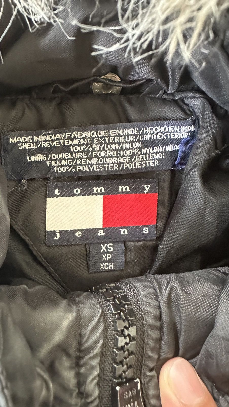 Tommy Hilfiger TOMMY HILFIGER PUFFER WOOL HOODED JACKET Size US S / EU 44-46 / 1 - 7 Thumbnail