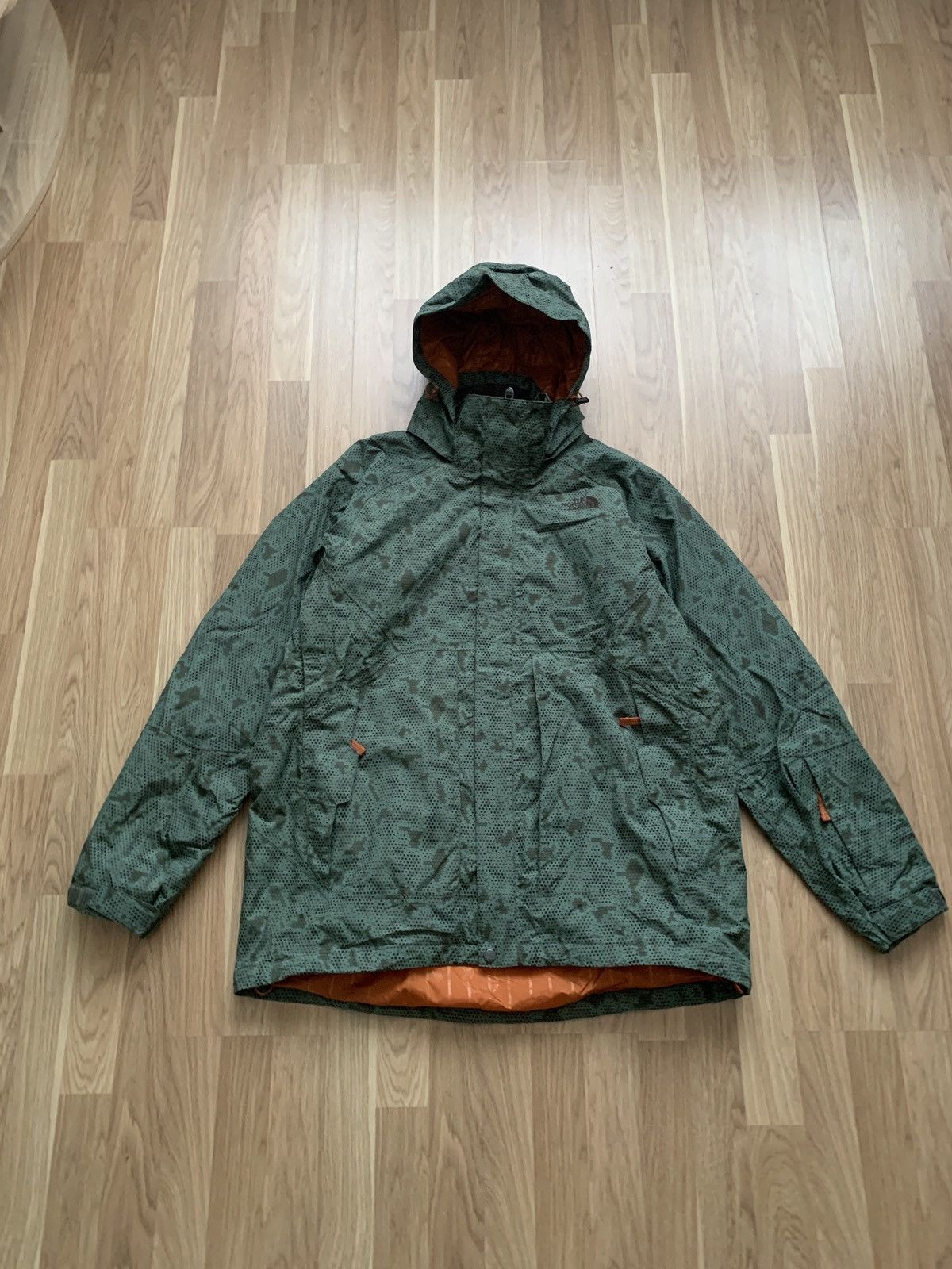 image of Outdoor Life x Ski The North Face Jacket For Skiing X Hyvent in New Olive, Men's (Size XL)