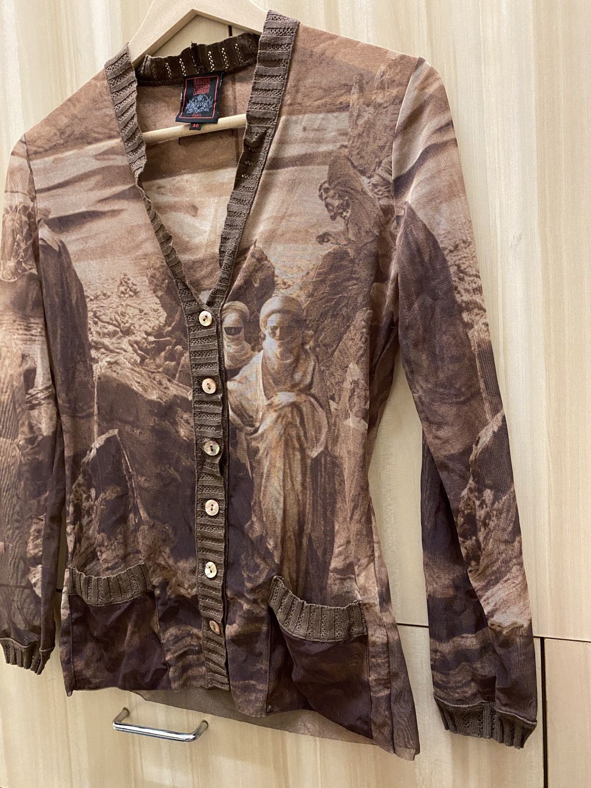 Jean Paul Gaultier Vintage SS1998 JPG Bedouin Mesh Cardigan Size S / US 4 / IT 40 - 3 Thumbnail