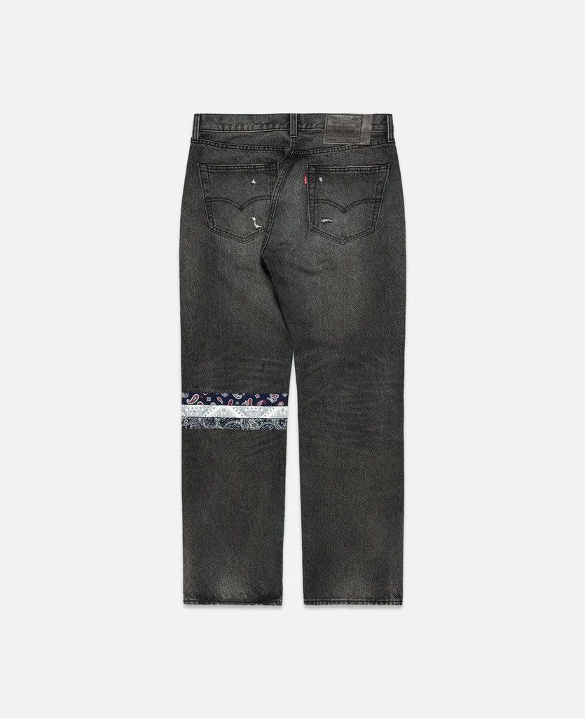 CLOT × Levi's CLOT X Levi’s 501 UNIONRAIL BLACK DENIM SIZE 36 Size US 36 / EU 52 - 2 Thumbnail
