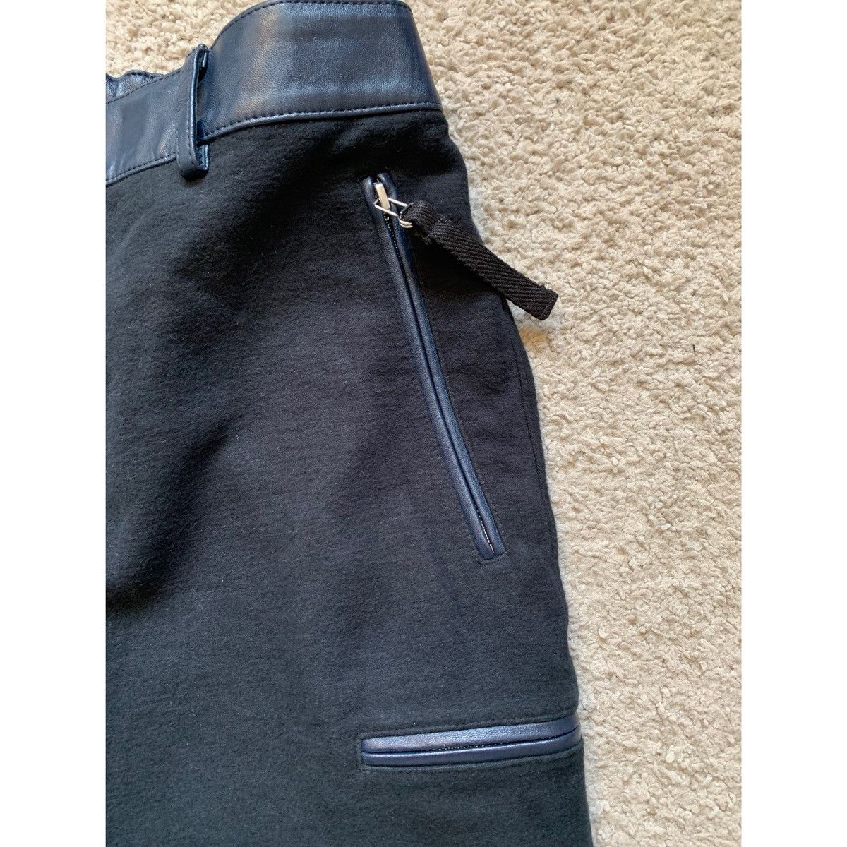 Helmut Lang HELMUT LANG LEATHER FLIGHT PANTS Size US 32 / EU 48 - 7 Thumbnail