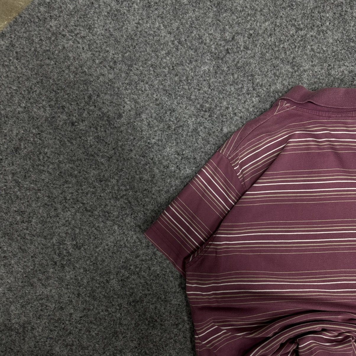 Nike VTG Stripped Nike Pink Polo Size L Hype Trend Staff Pick Size US L / EU 52-54 / 3 - 7 Thumbnail