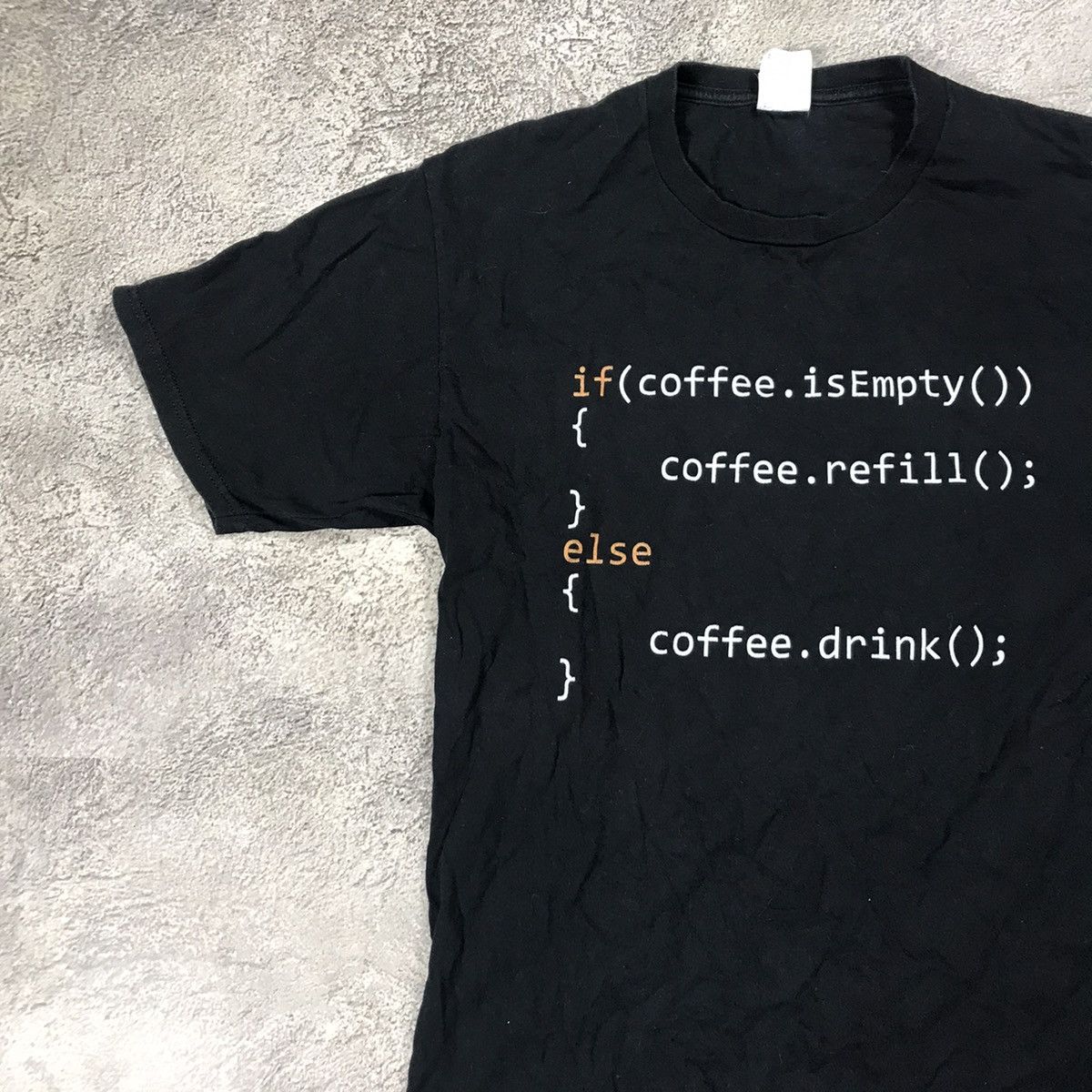 Vintage Vintage Y2K Programmer Coffee Humor Graphic Tee Streetwear M Size US M / EU 48-50 / 2 - 3 Thumbnail
