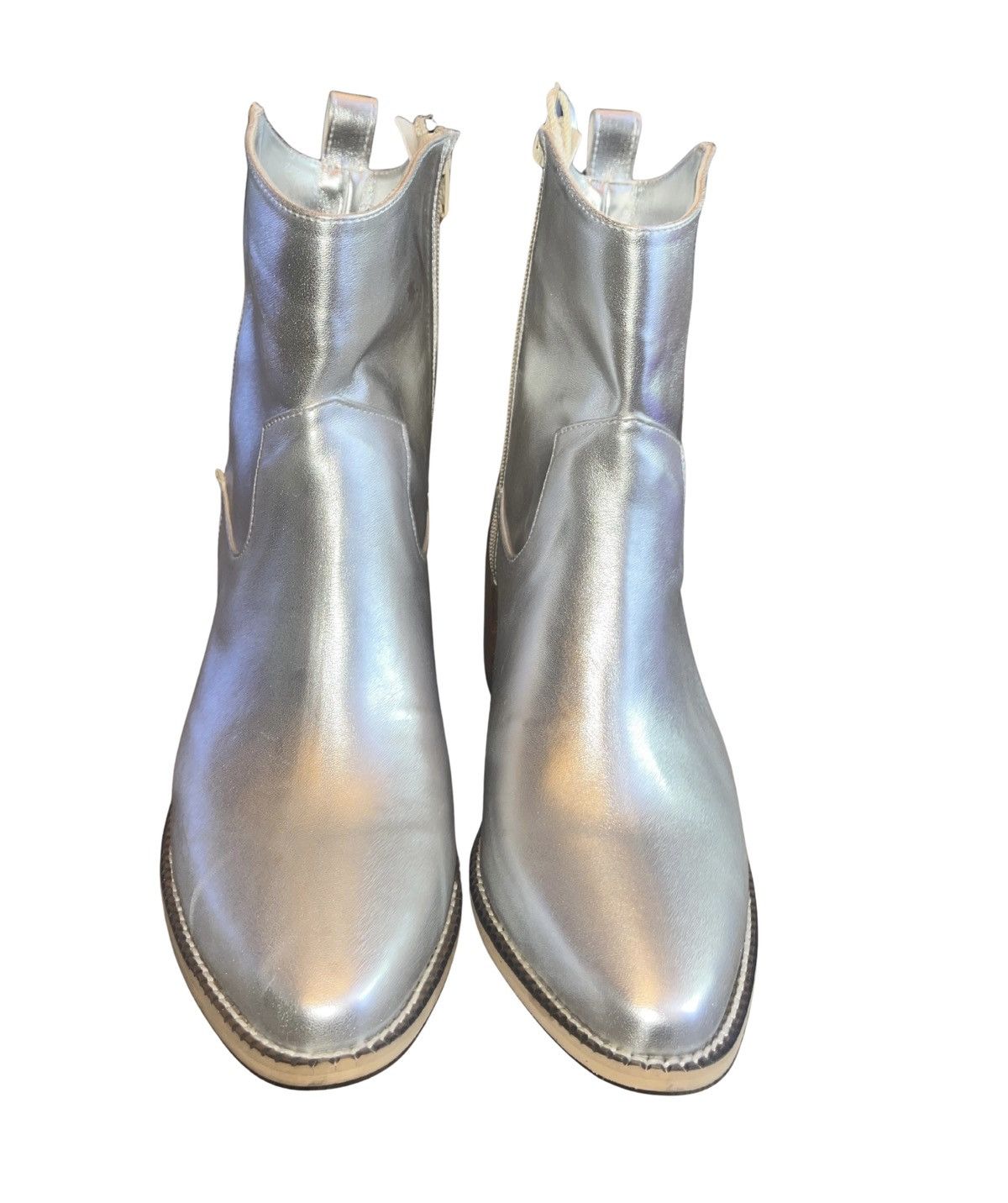 Other Handmade silver boots Size US 9 / IT 39 - 2 Thumbnail