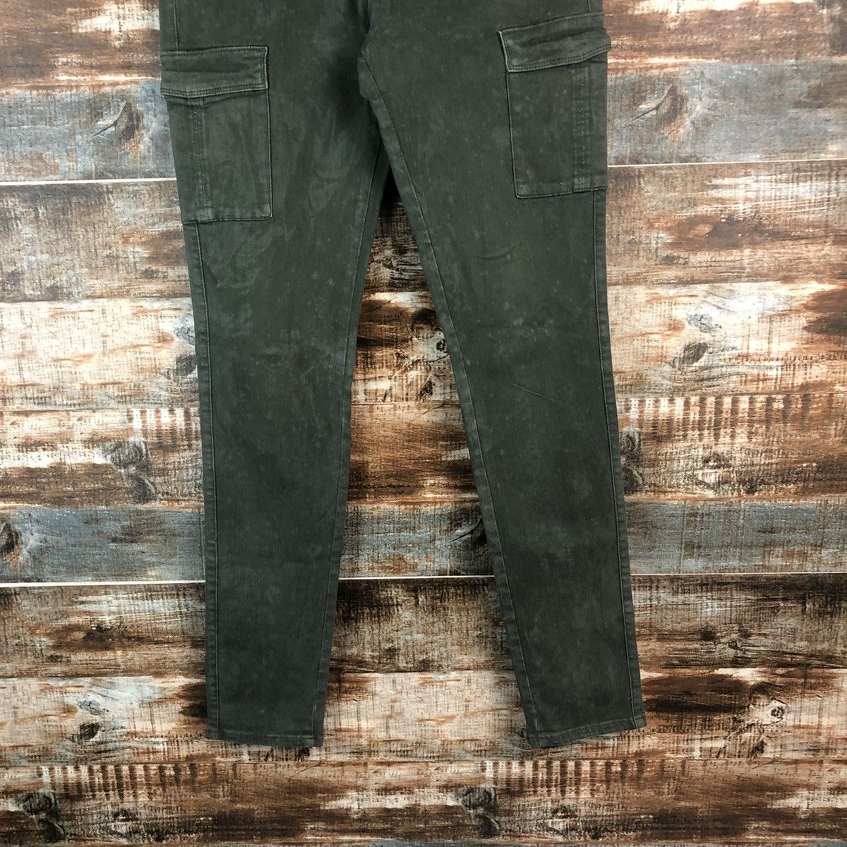 Uniqlo DL Uniqlo Green Cargo Multipocket Pants #C661 Size US 28 / EU 44 - 3 Thumbnail