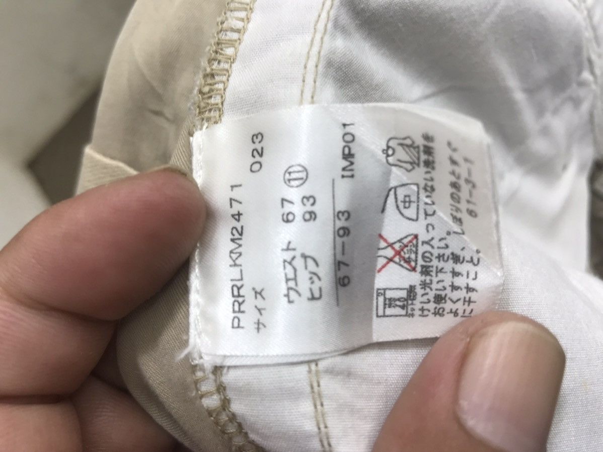Polo Ralph Lauren × Ralph Lauren × Vintage RALPH LAUREN Ankle Zipper Cargo Pant Size 30" / US 8 / IT 44 - 14 Thumbnail