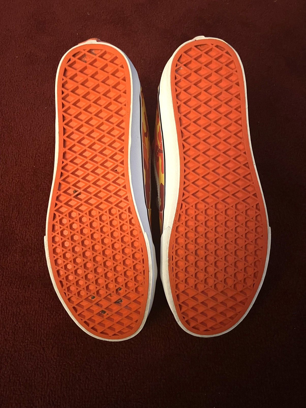Vans Vans Sk8-Hi Orange Camo Size US 8.5 / EU 41-42 - 7 Thumbnail