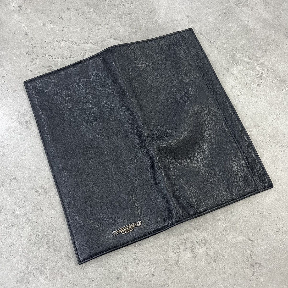 Chrome Hearts CHROME HEARTS Scroll Label TRVL DOX Wallet BLACK Size ONE SIZE - 2 Thumbnail