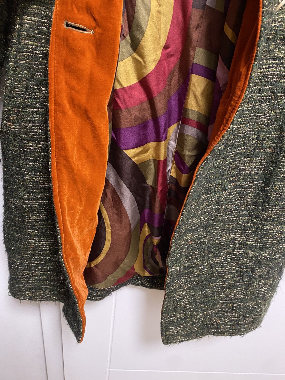 Etro × Prada × Z Zegna Etro Coat Etro Milano wool Vintage made in Italy 42 Size L / US 10 / IT 46 - 7 Thumbnail