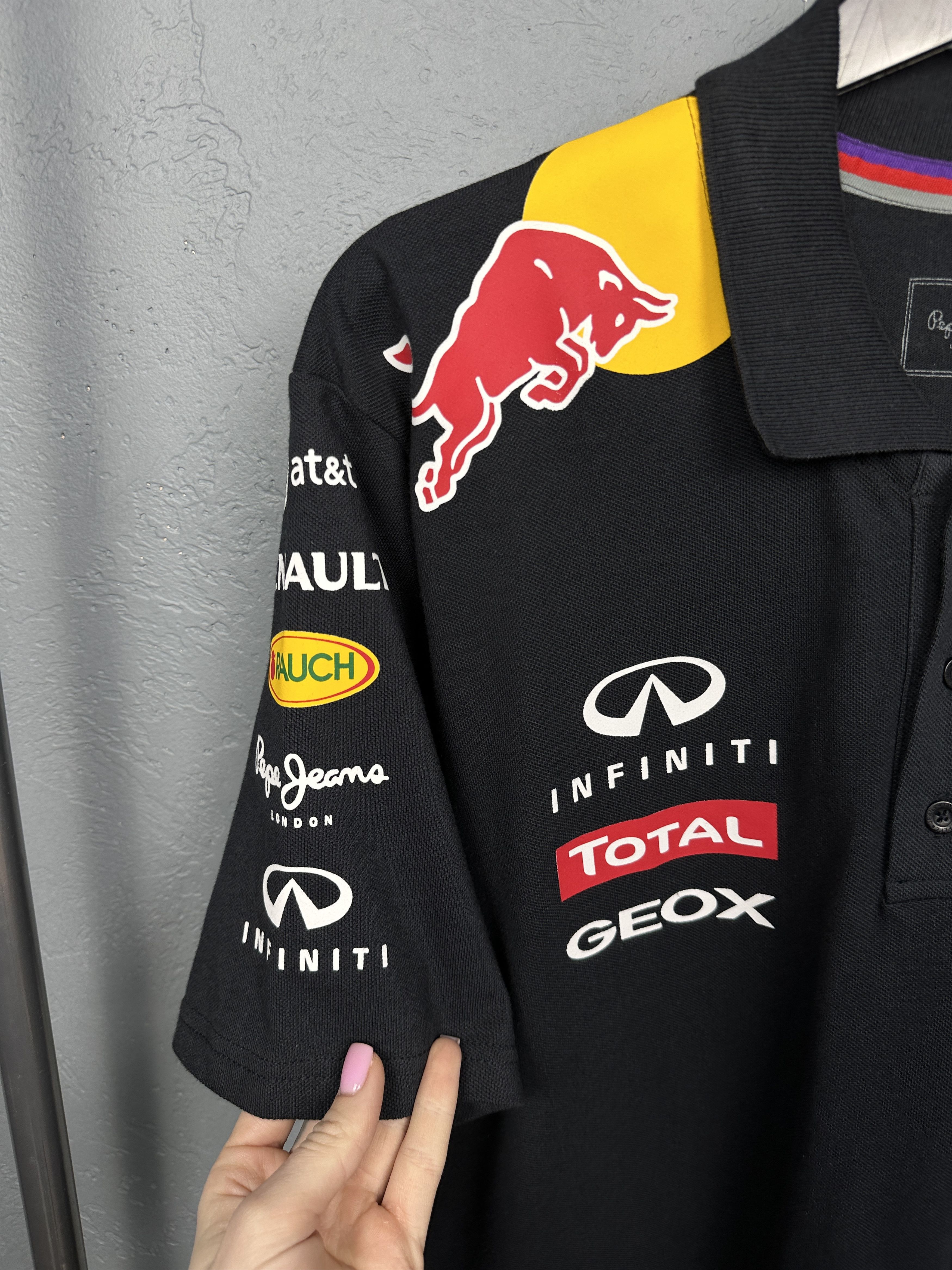 Pepe Jeans Pepe Jeans Red Bull Racing Infinity Mens Polo Shirt Size US XL / EU 56 / 4 - 3 Thumbnail