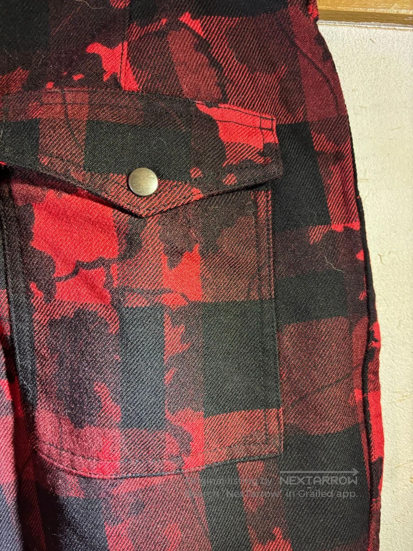 Beams Plus Beams Plus Red Leaf Camo Plaid Pants. Size US 30 / EU 46 - 7 Thumbnail
